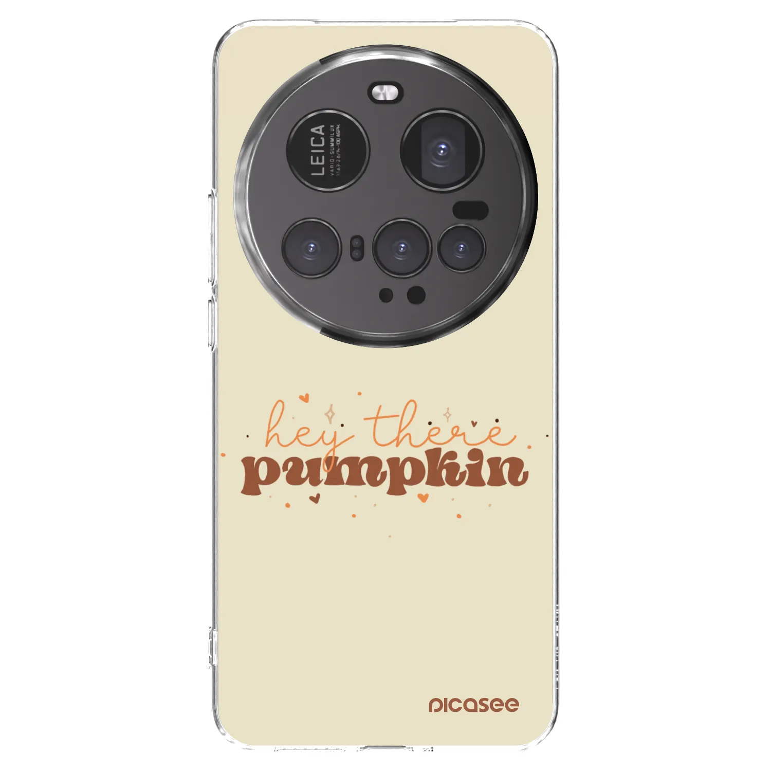Picasee silikonska prozirna maskica za Xiaomi 15 Ultra - Hey there pumpkin