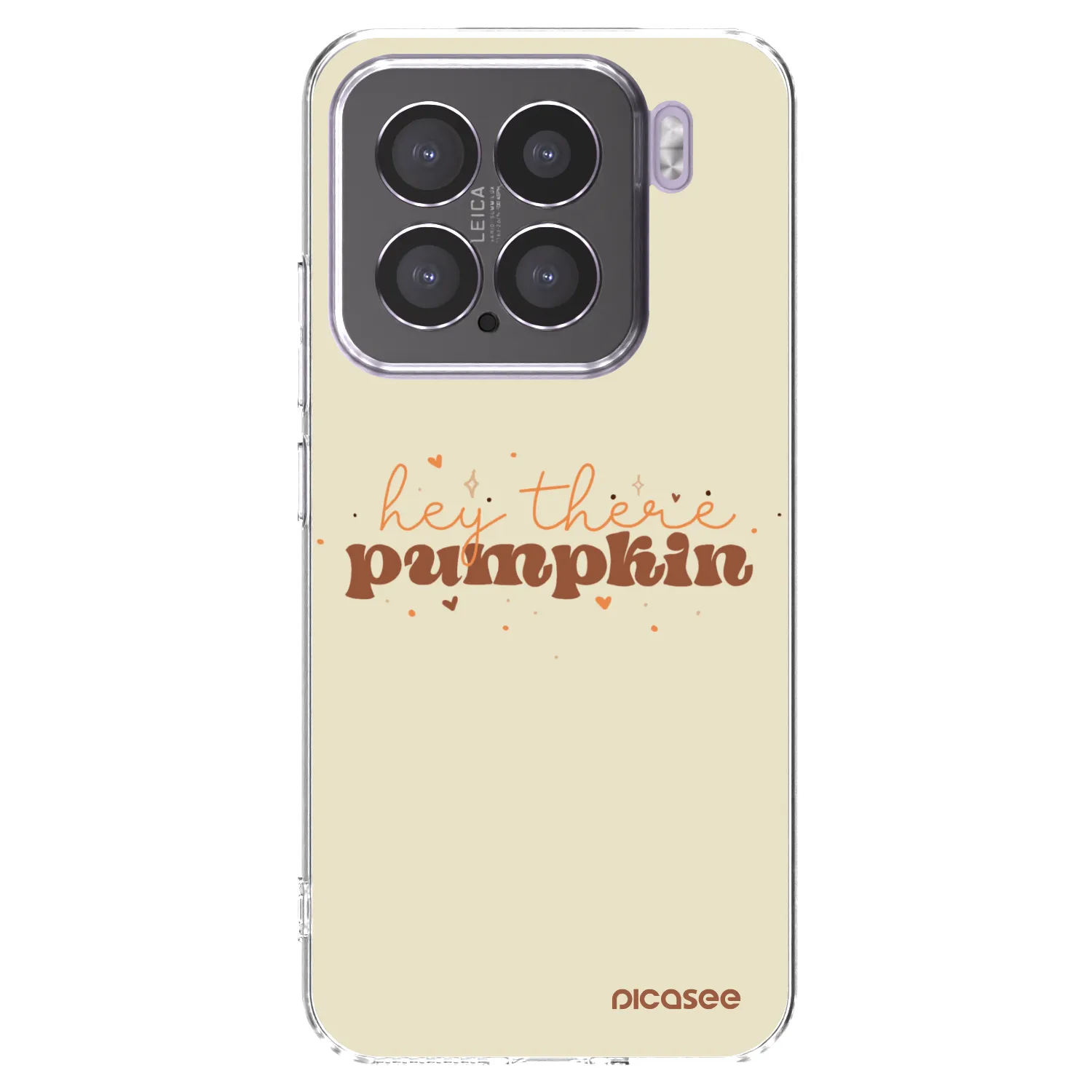 Picasee silikonska prozirna maskica za Xiaomi 15 - Hey there pumpkin