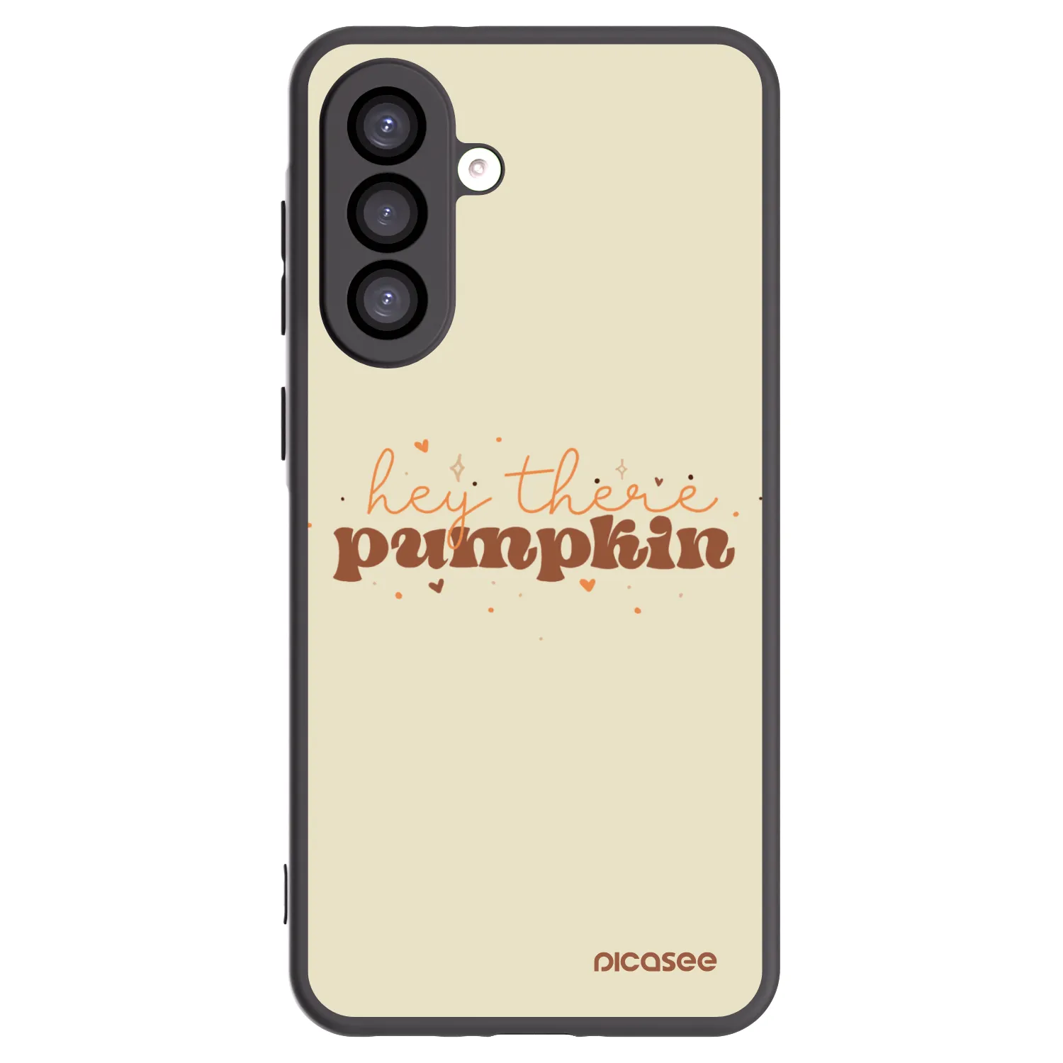 Picasee crna silikonska maskica za Samsung Galaxy A26 5G A266B - Hey there pumpkin