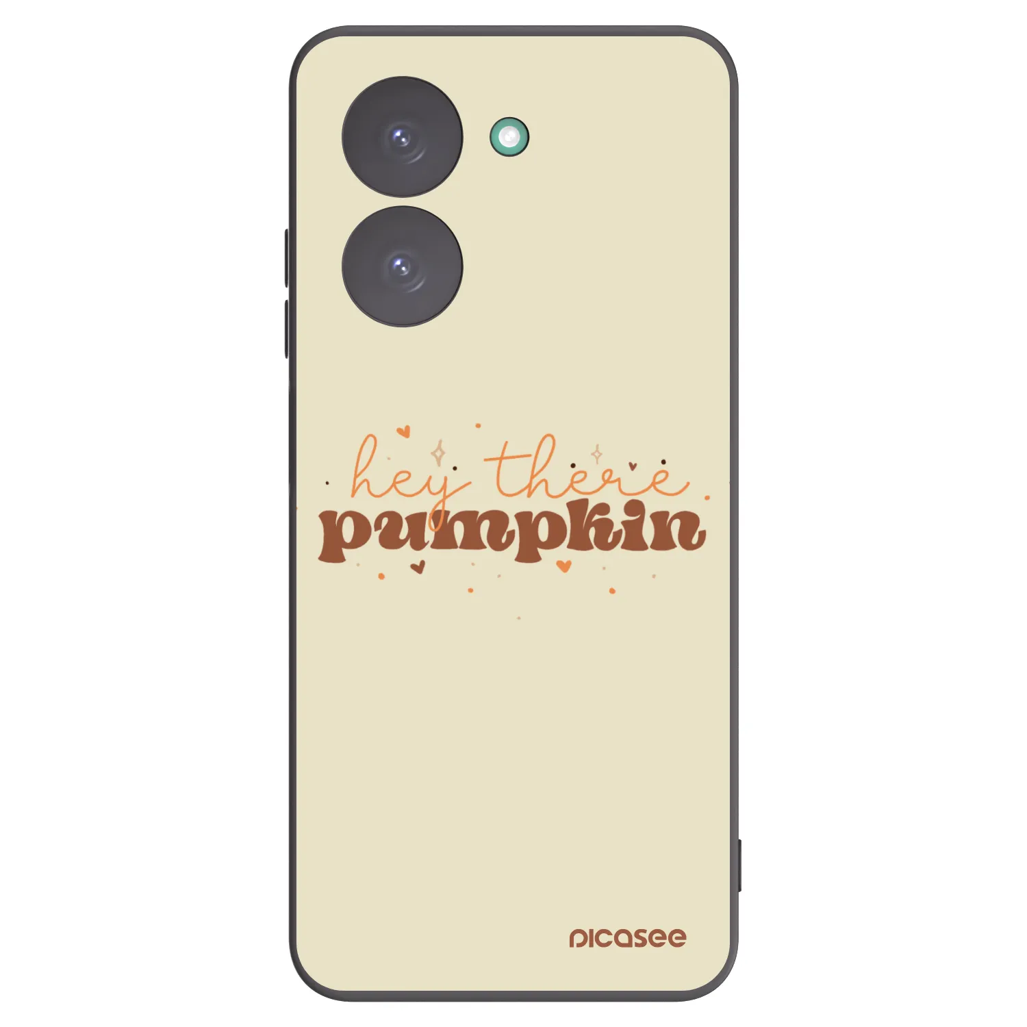 Picasee crna silikonska maskica za Xiaomi Redmi A5 - Hey there pumpkin