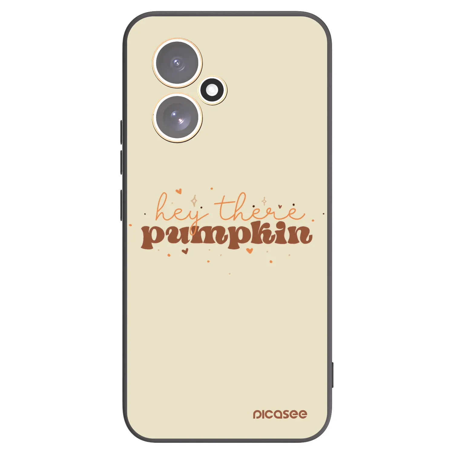 Picasee crna silikonska maskica za Honor 400 5G - Hey there pumpkin