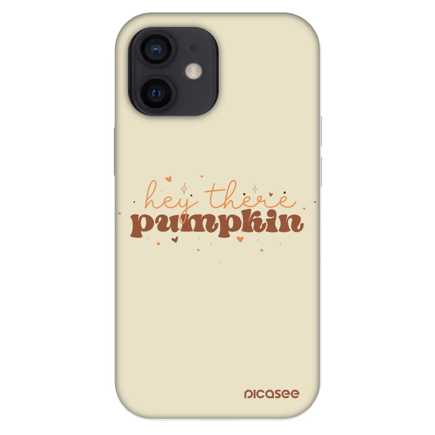 Picasee Fashion Case za Apple iPhone 12 mini - Hey there pumpkin