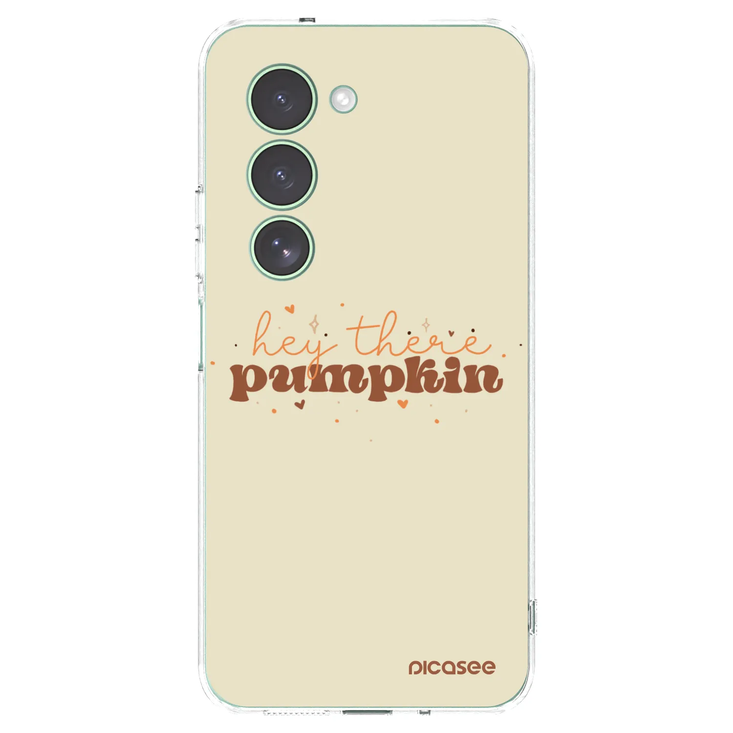 Picasee silikonska prozirna maskica za Xiaomi Redmi 15 5G - Hey there pumpkin