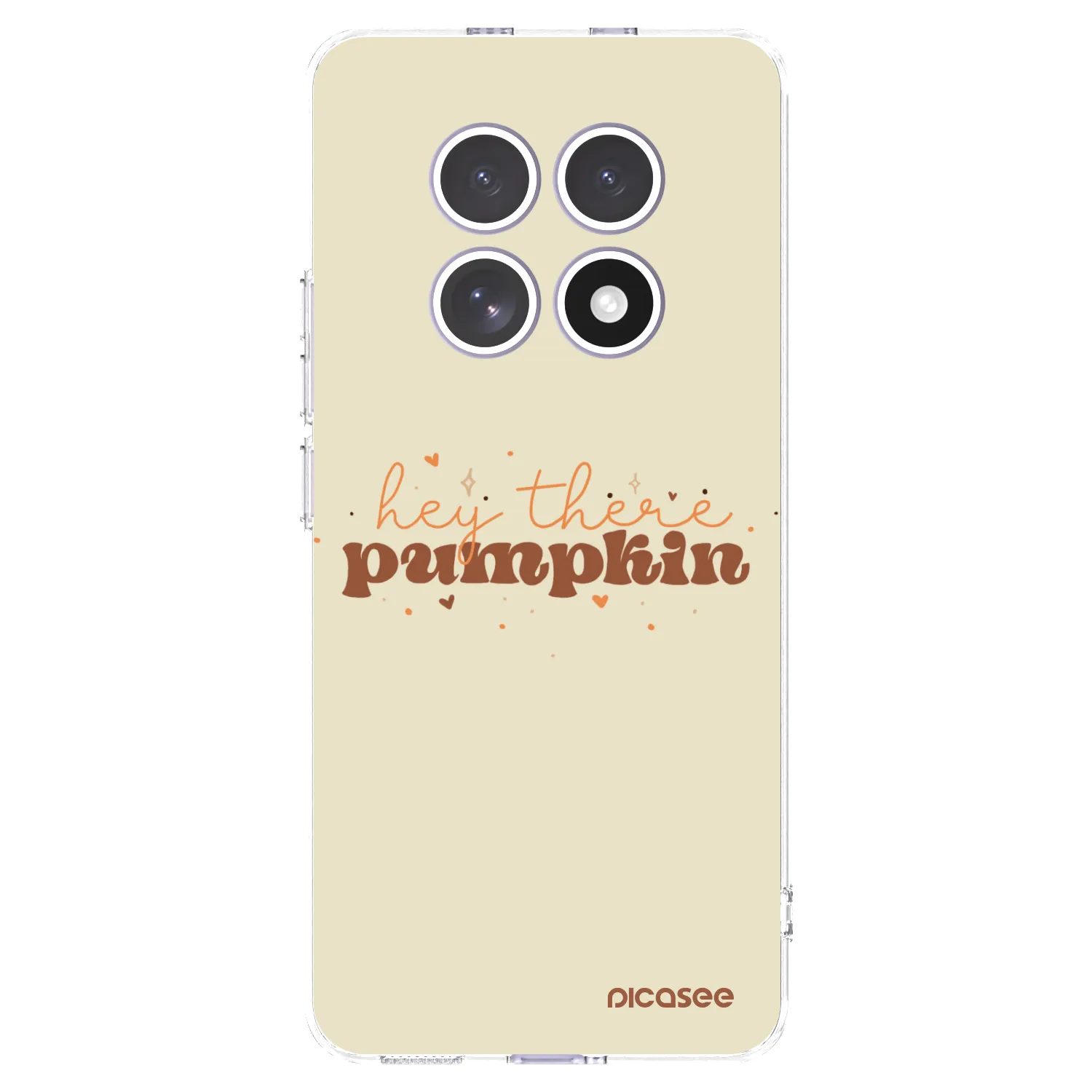 Picasee silikonska prozirna maskica za Xiaomi Redmi Note 15 4G - Hey there pumpkin