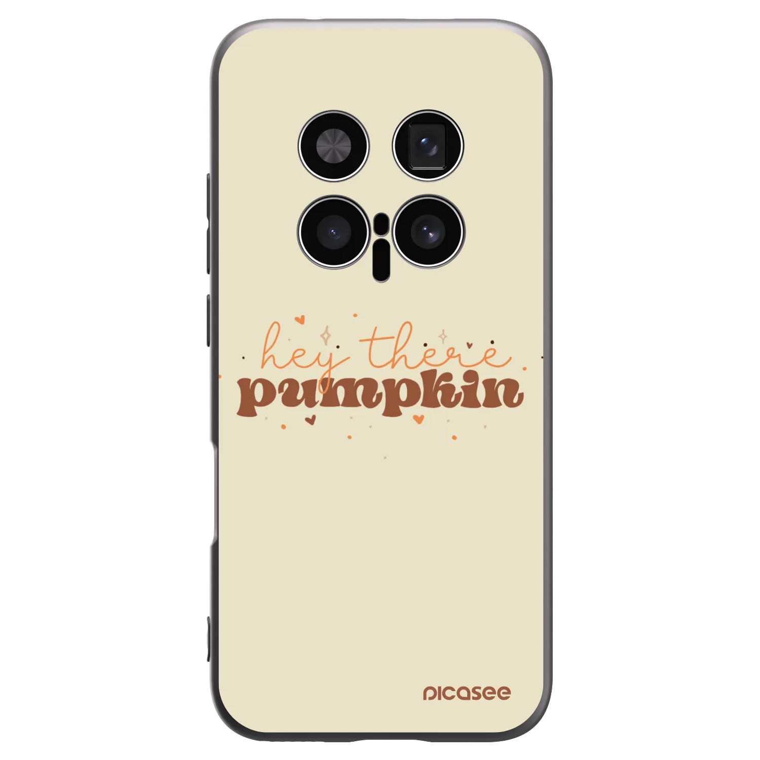 Picasee crna silikonska maskica za Honor Magic8 Pro 5G - Hey there pumpkin