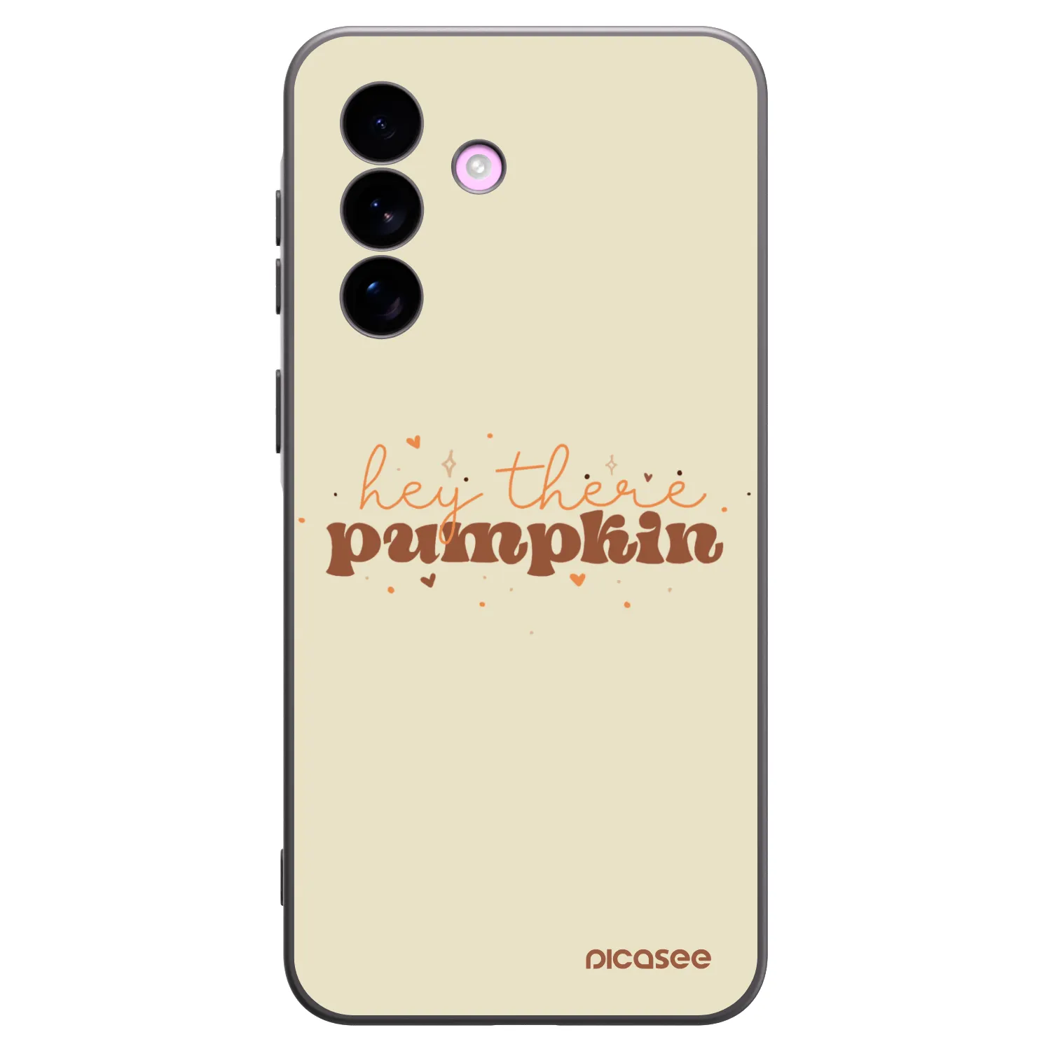 Picasee crna silikonska maskica za Samsung Galaxy A57 5G - Hey there pumpkin