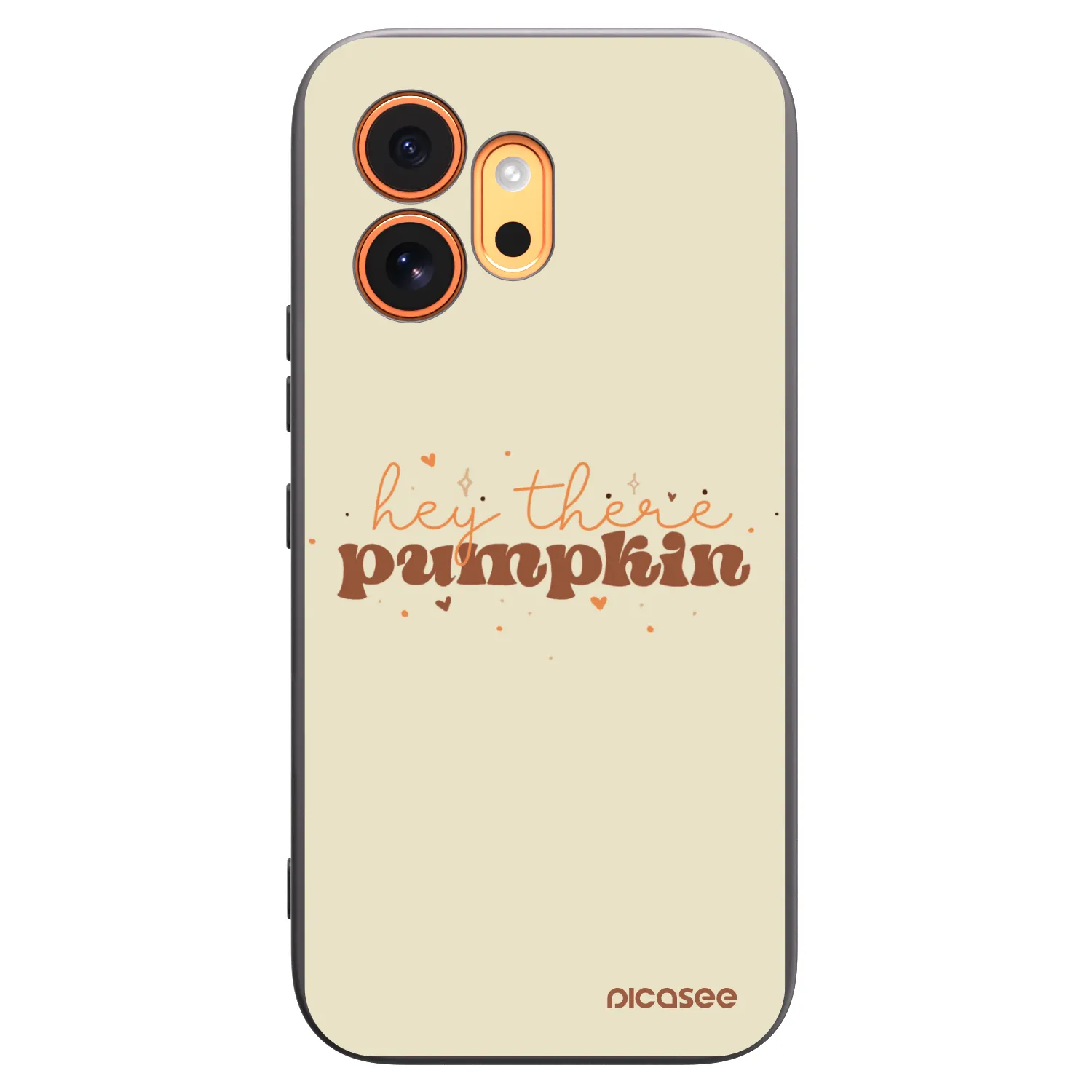 Picasee crna silikonska maskica za Honor 600 - Hey there pumpkin