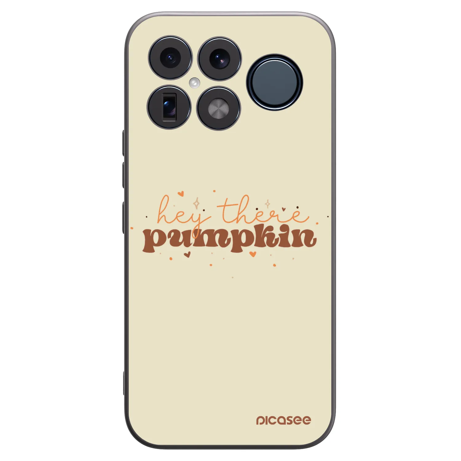 Picasee crna silikonska maskica za Xiaomi Poco F8 Ultra - Hey there pumpkin