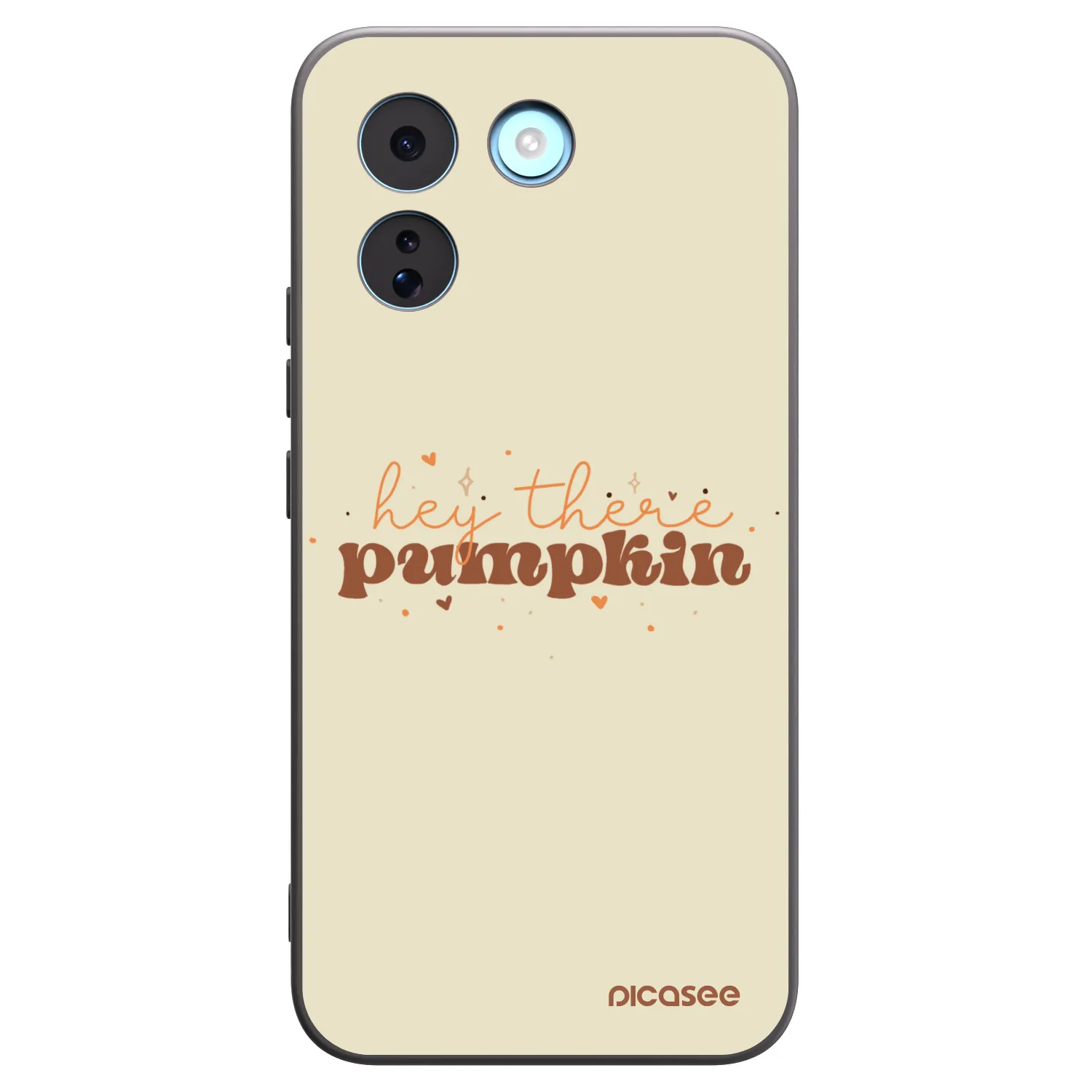 Picasee crna silikonska maskica za Xiaomi Redmi Note 17 Pro MAX 5G - Hey there pumpkin