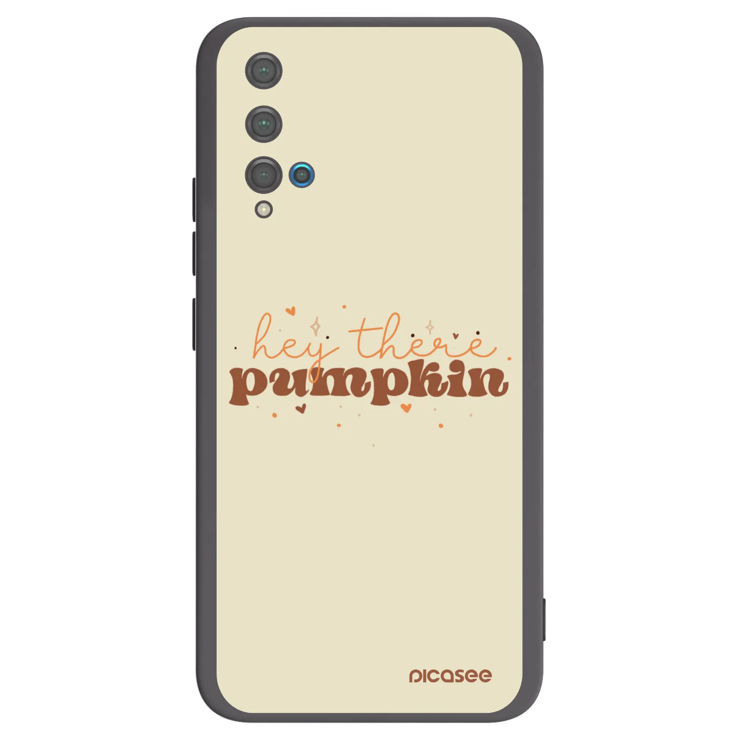 Picasee crna silikonska maskica za Huawei Nova 5T - Hey there pumpkin