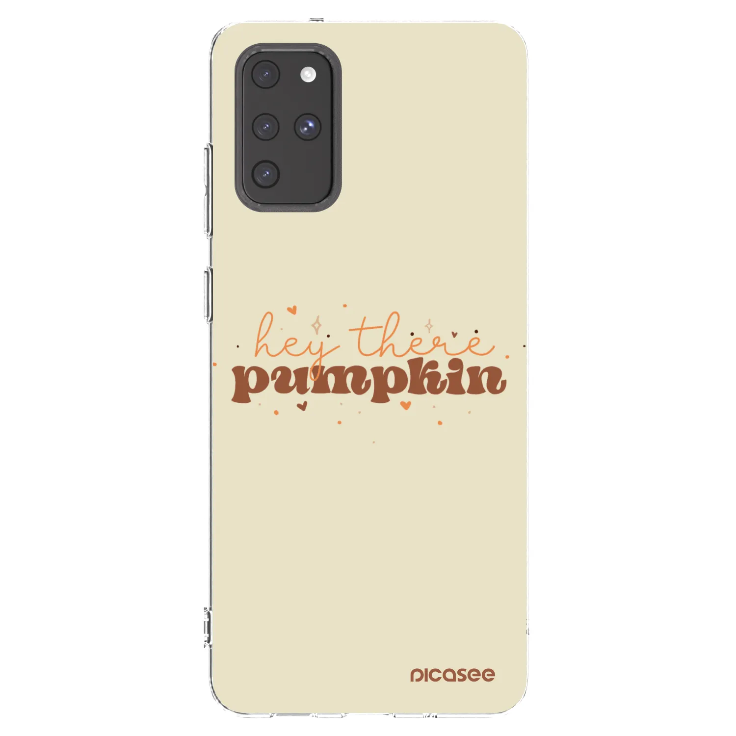 Picasee silikonska prozirna maskica za Samsung Galaxy S20+ G985F - Hey there pumpkin