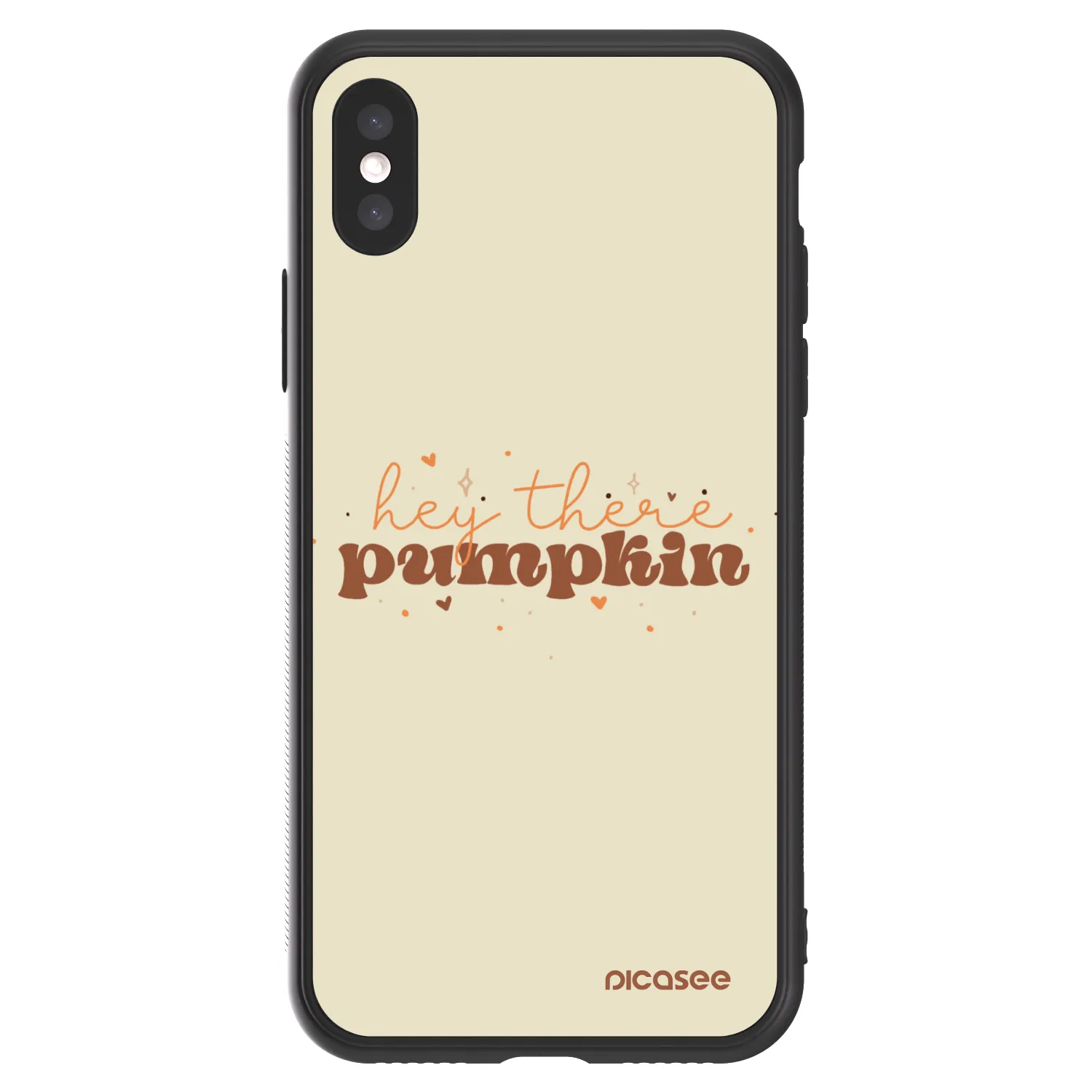 Picasee ULTIMATE CASE za Apple iPhone X/XS - Hey there pumpkin