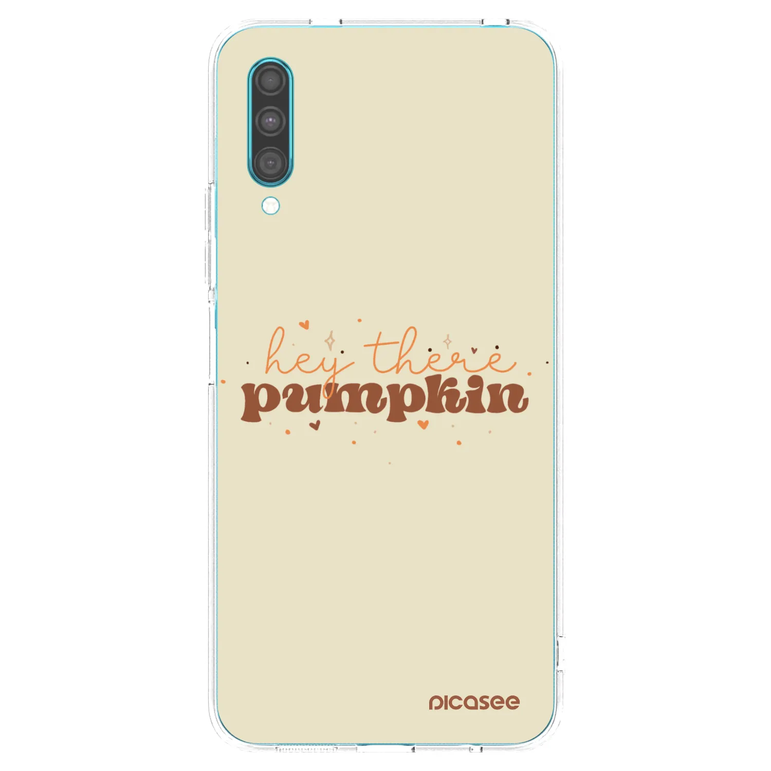 Picasee silikonska prozirna maskica za Samsung Galaxy A30s A307F - Hey there pumpkin