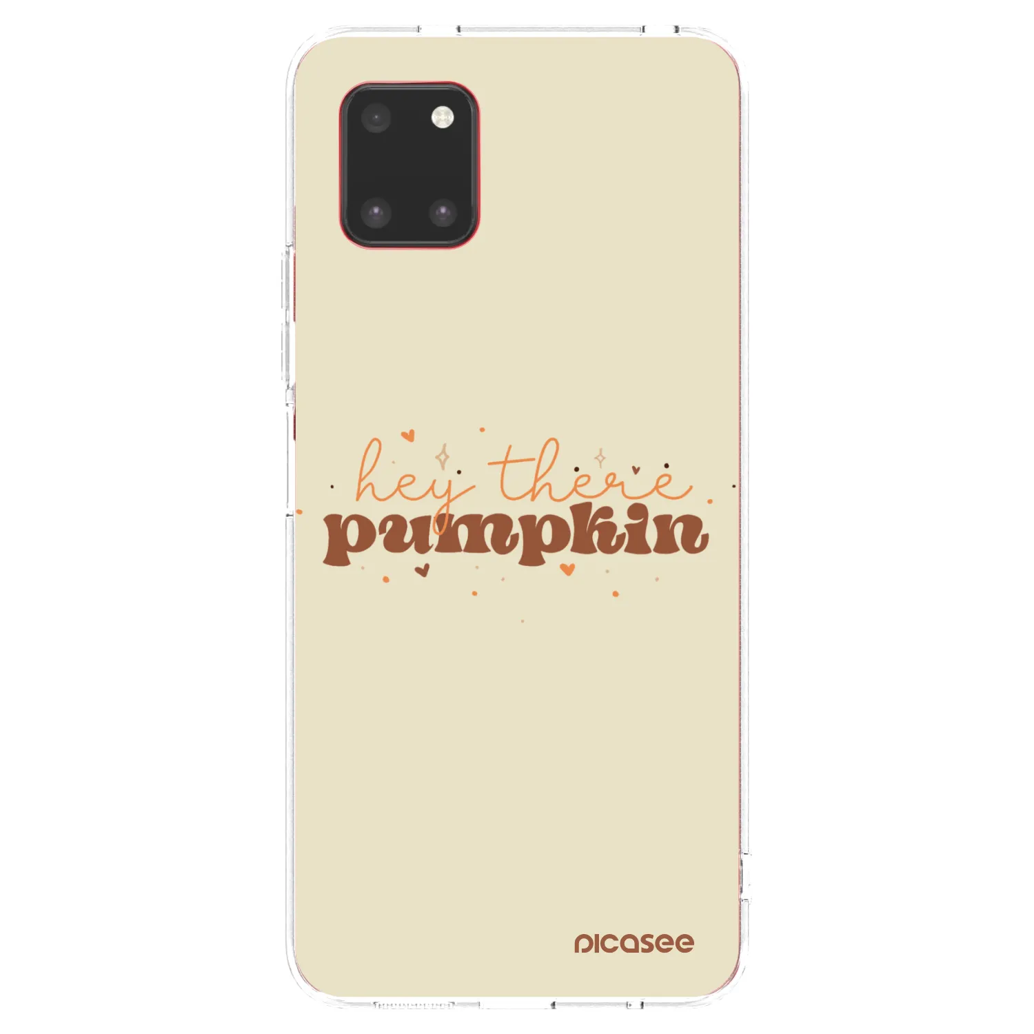 Picasee silikonska prozirna maskica za Samsung Galaxy Note 10 Lite N770F - Hey there pumpkin