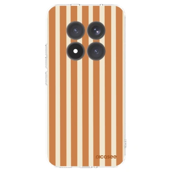 Picasee silikonska prozirna maskica za Xiaomi Redmi Note 15 Pro+ - Orange lines
