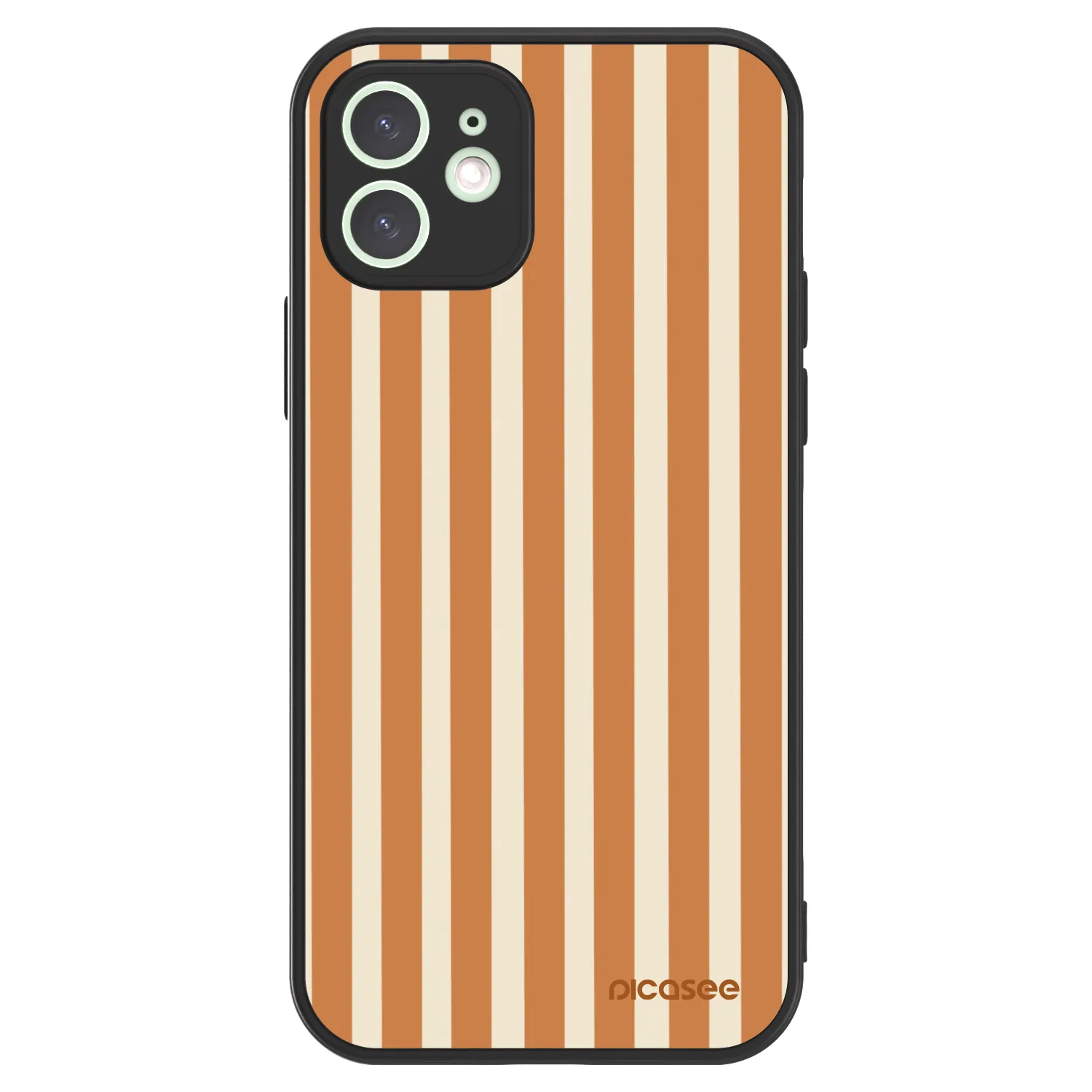 Picasee ULTIMATE CASE za Apple iPhone 12 - Orange lines