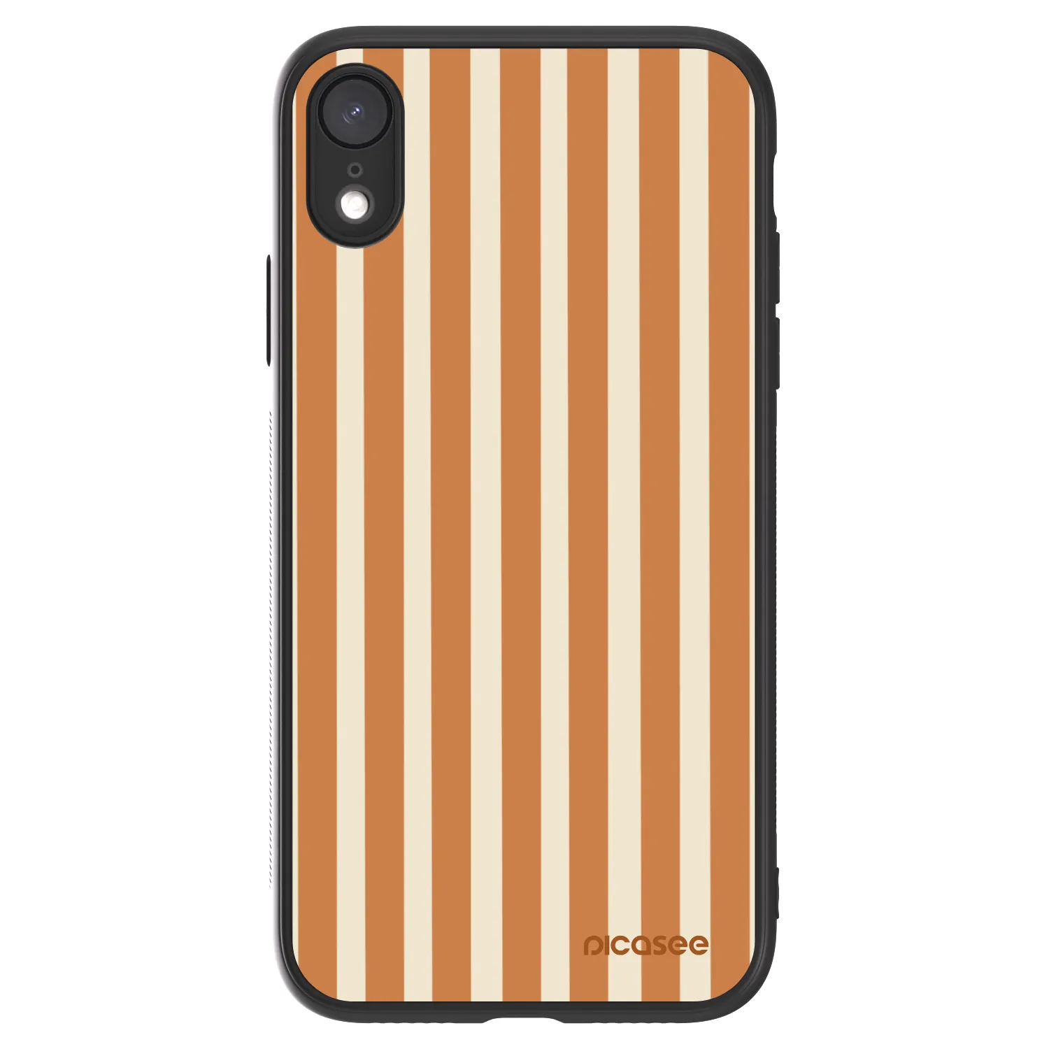 Picasee ULTIMATE CASE za Apple iPhone XR - Orange lines