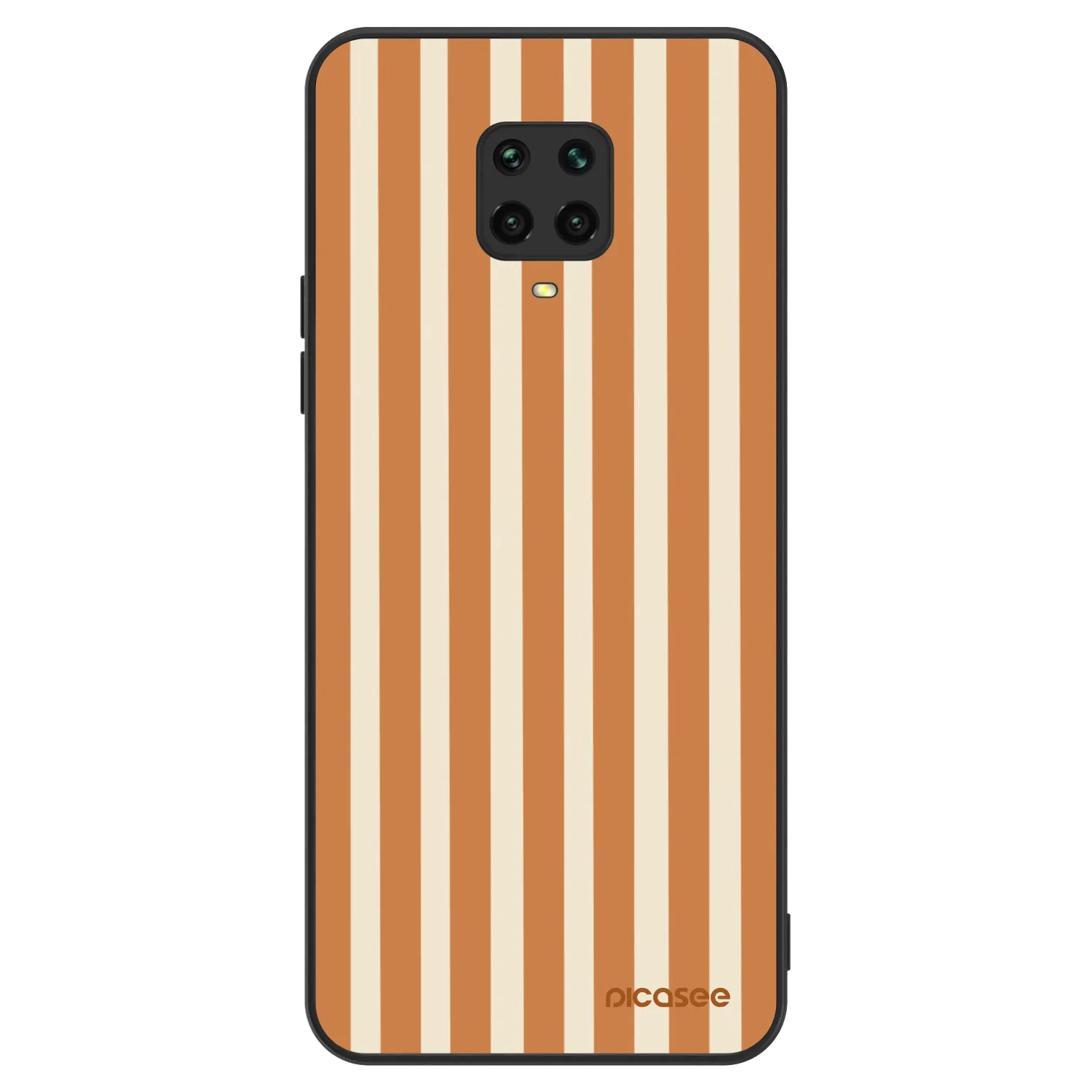 Picasee ULTIMATE CASE za Xiaomi Redmi Note 9 Pro - Orange lines