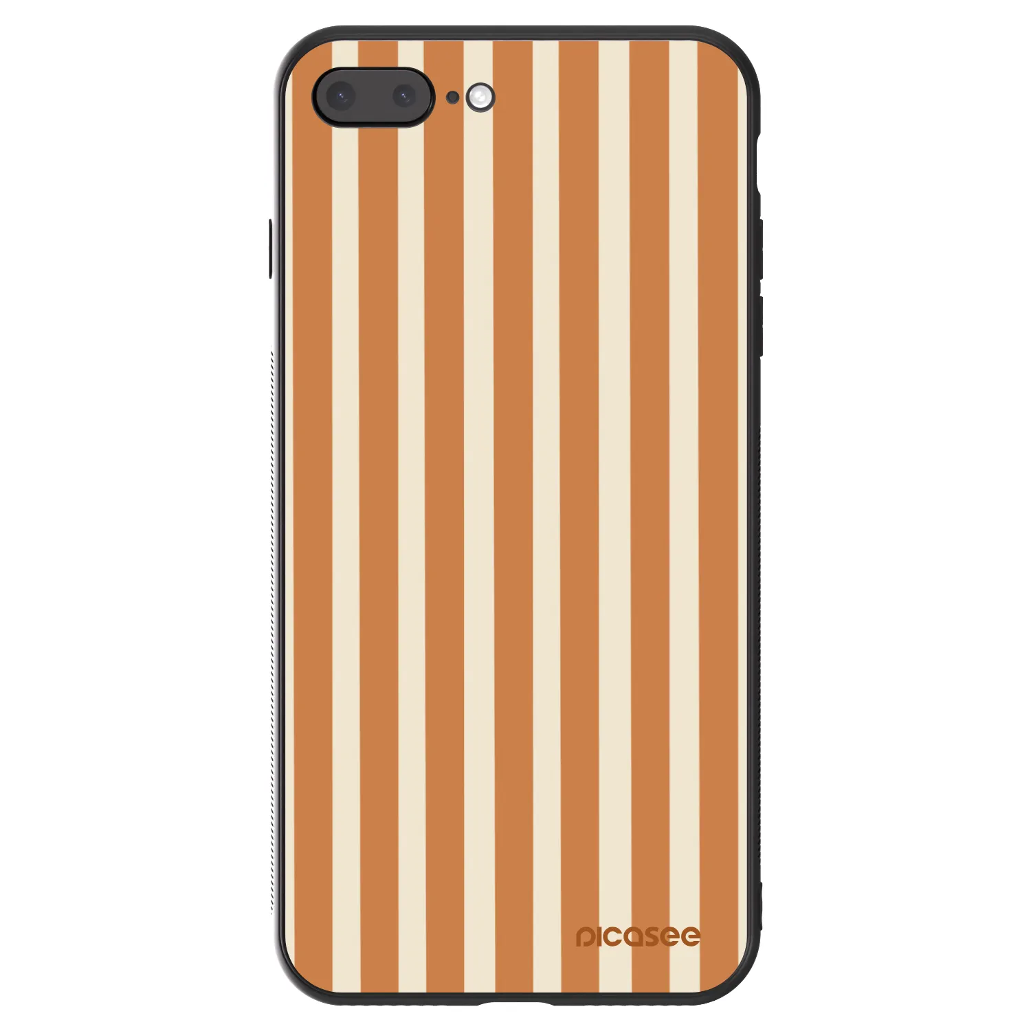 Picasee ULTIMATE CASE za Apple iPhone 7 Plus - Orange lines
