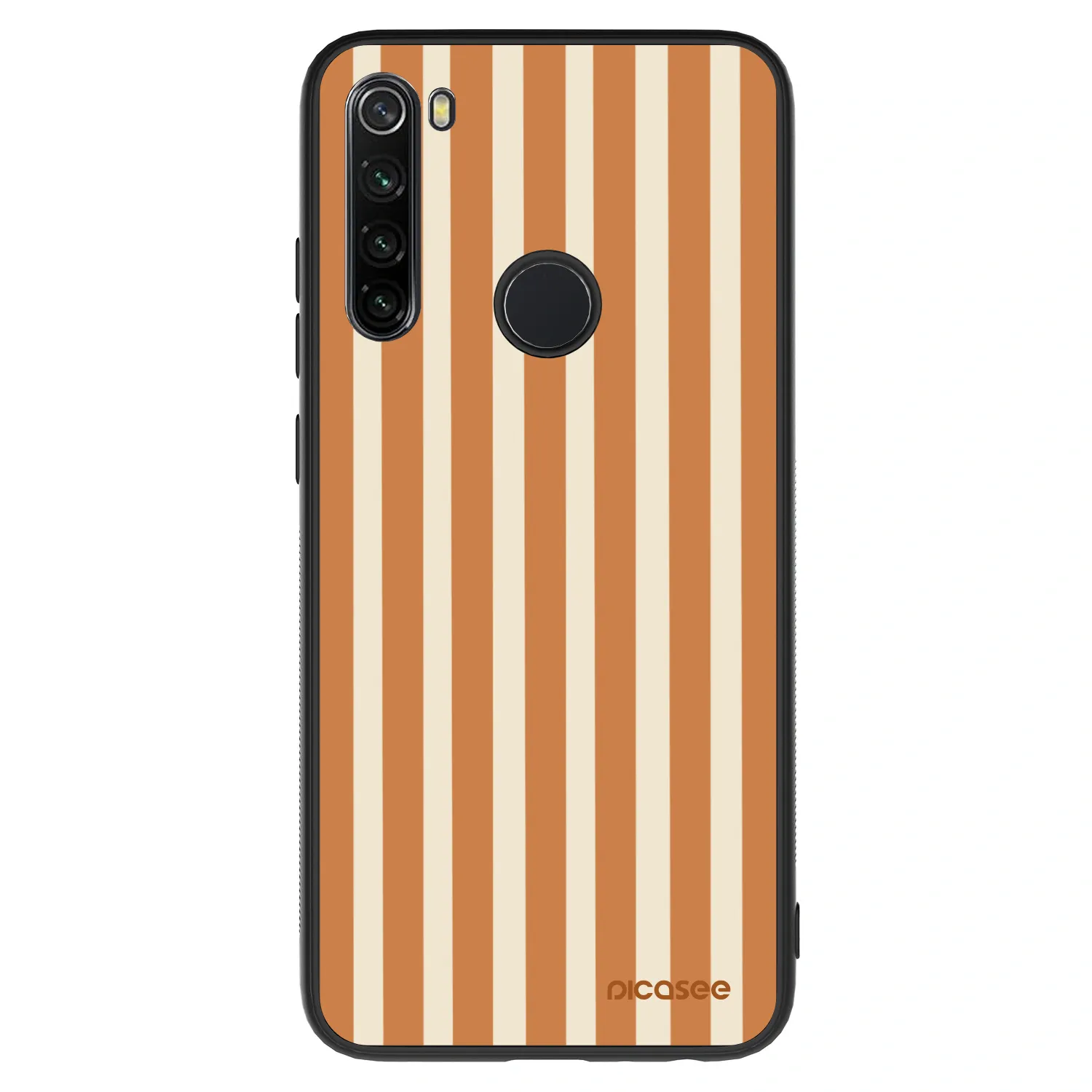 Picasee ULTIMATE CASE za Xiaomi Redmi Note 8 - Orange lines