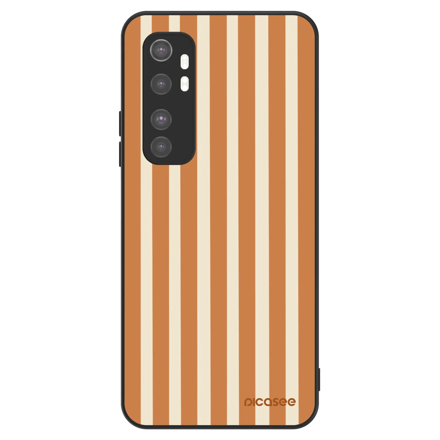 Picasee ULTIMATE CASE za Xiaomi Mi Note 10 Lite - Orange lines