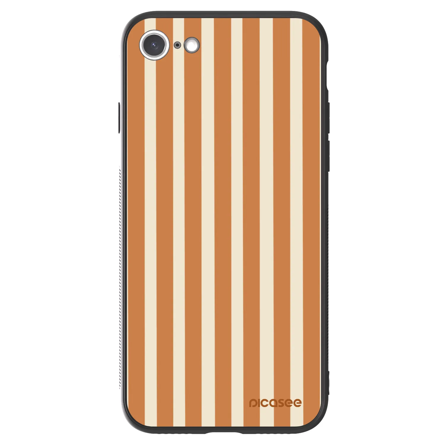 Picasee ULTIMATE CASE za Apple iPhone SE 2020 - Orange lines