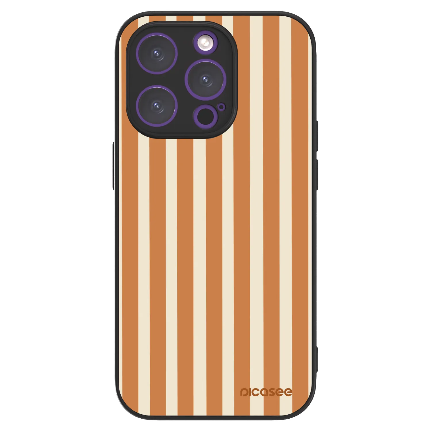 Picasee ULTIMATE CASE MagSafe za Apple iPhone 14 Pro - Orange lines