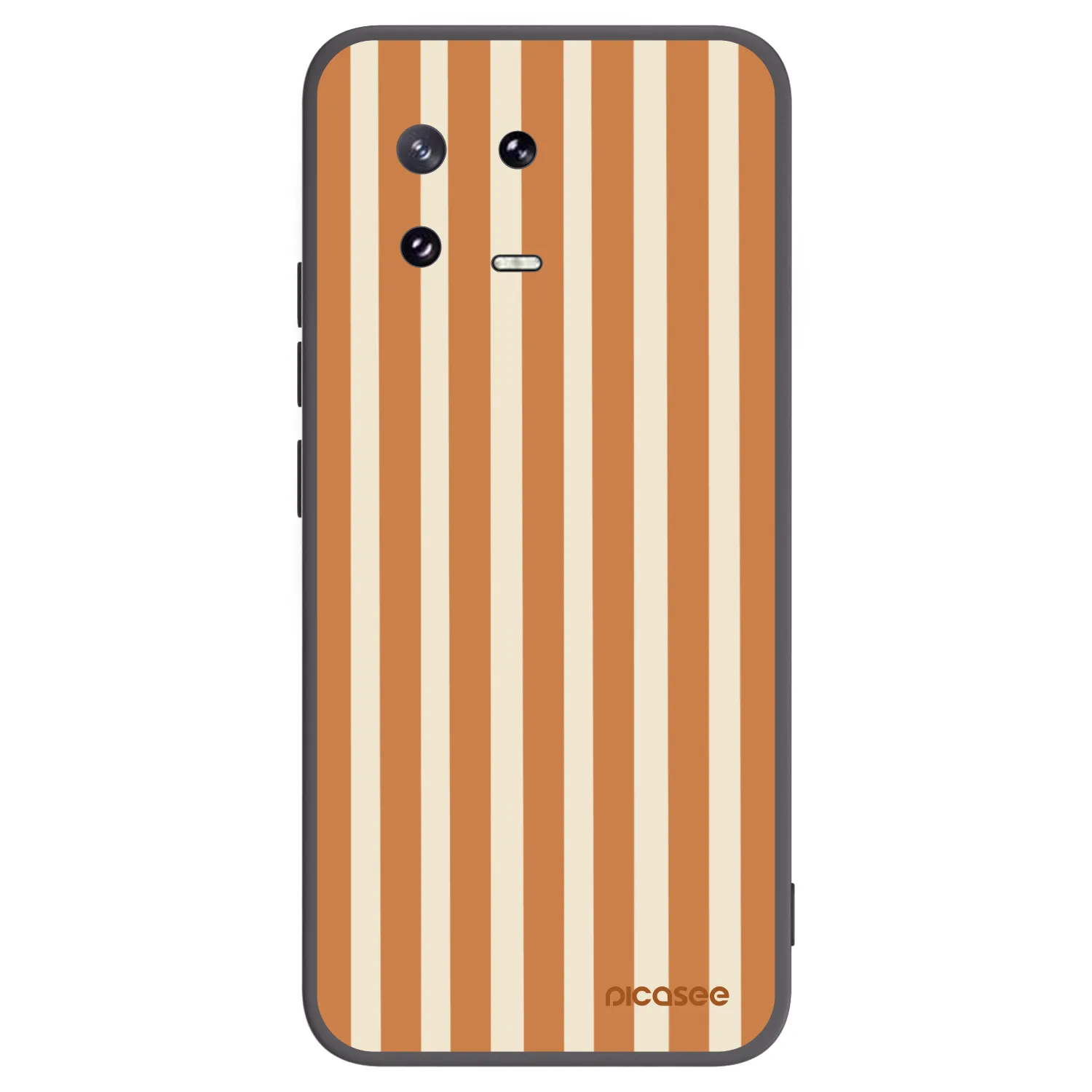 Picasee crna silikonska maskica za Xiaomi 13 Pro - Orange lines
