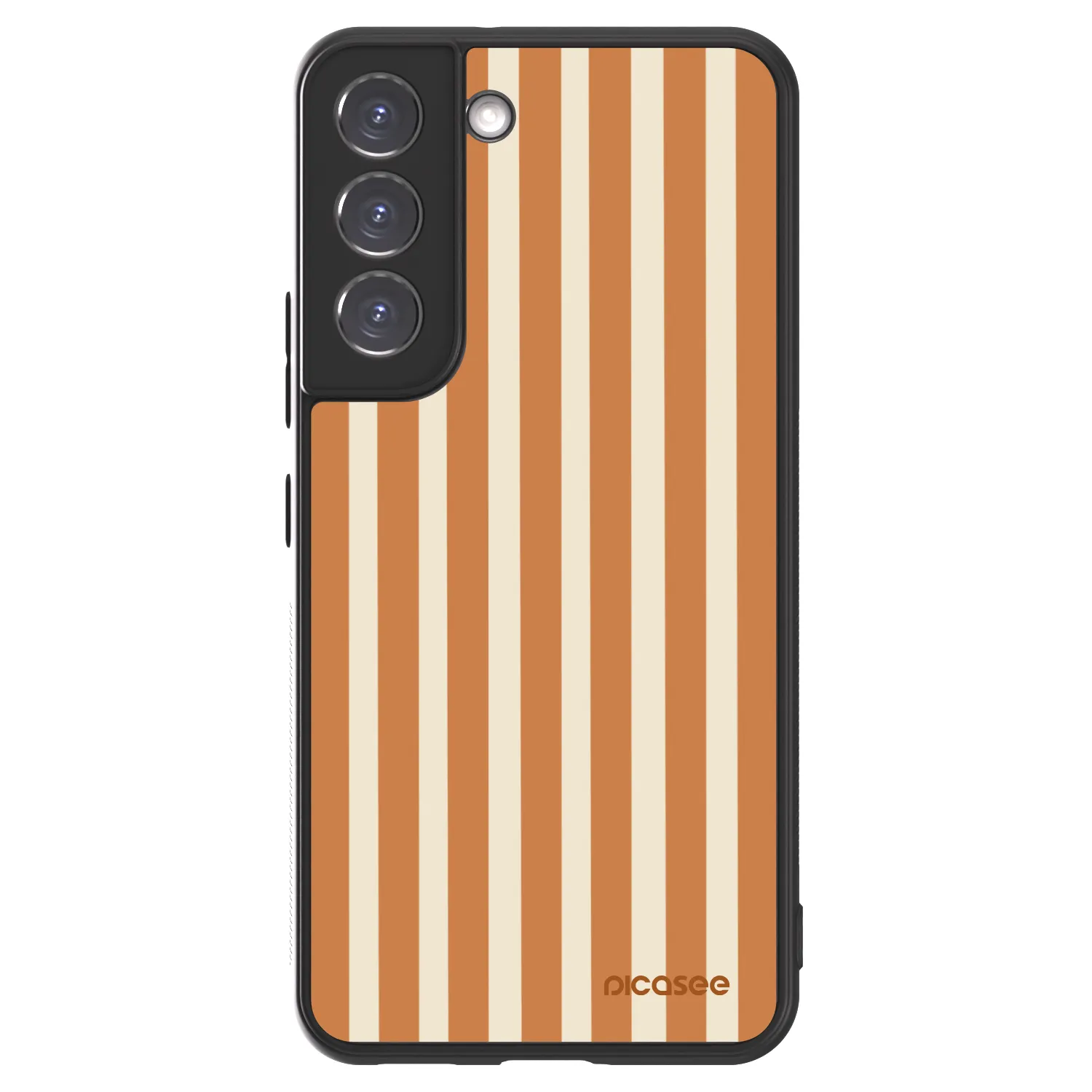Picasee ULTIMATE CASE PowerShare za Samsung Galaxy S22 5G - Orange lines