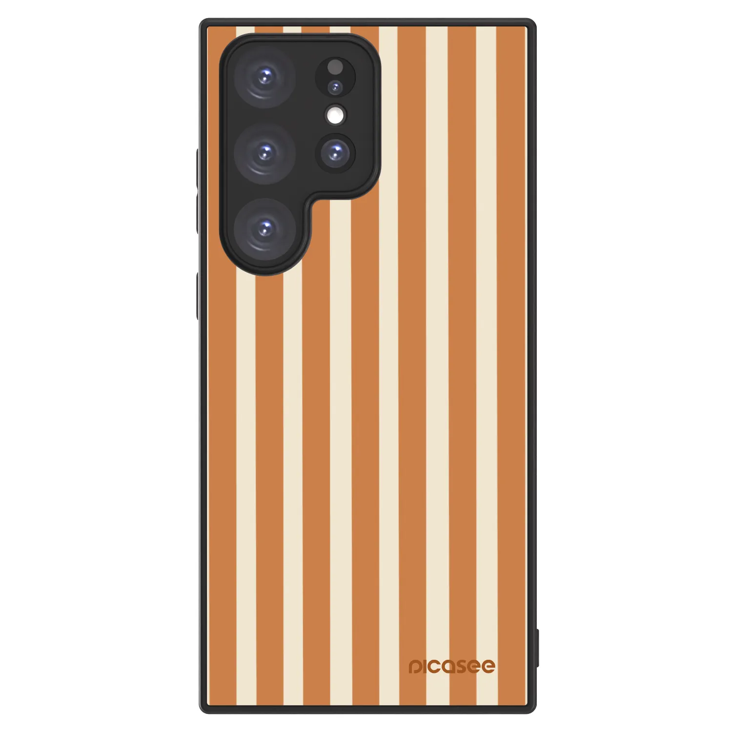 Picasee ULTIMATE CASE PowerShare za Samsung Galaxy S23 Ultra 5G - Orange lines