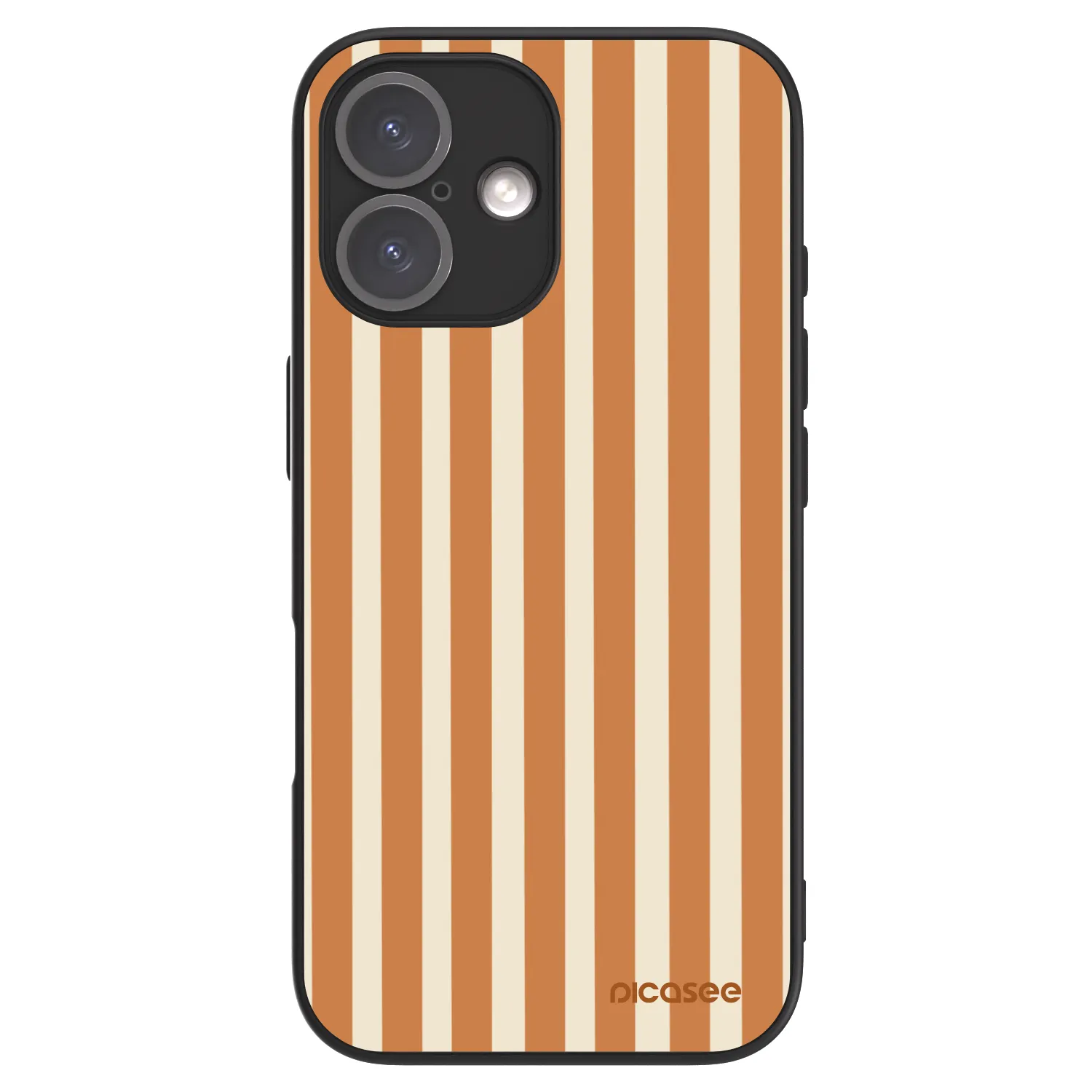 Picasee ULTIMATE CASE za Apple iPhone 16 - Orange lines
