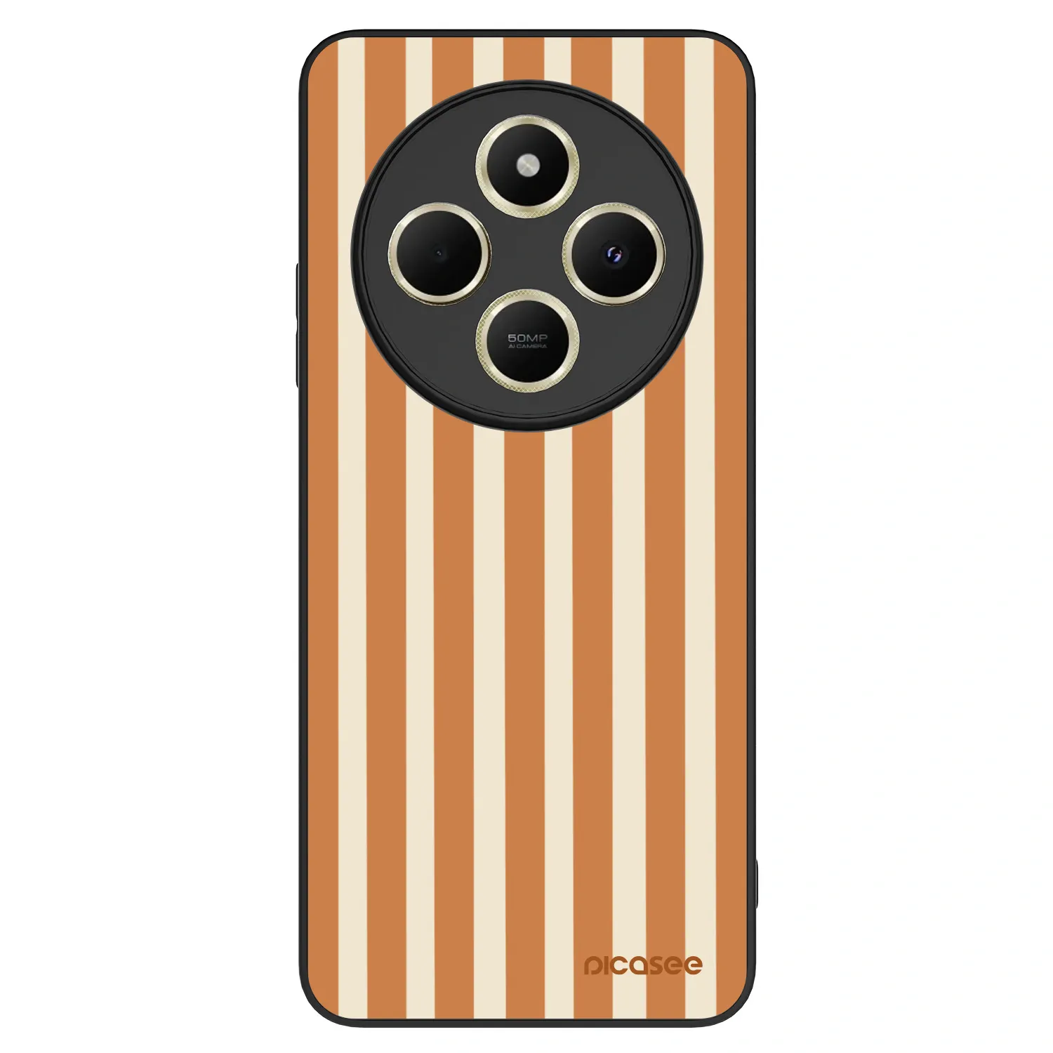 Picasee ULTIMATE CASE za Xiaomi Redmi 14C - Orange lines