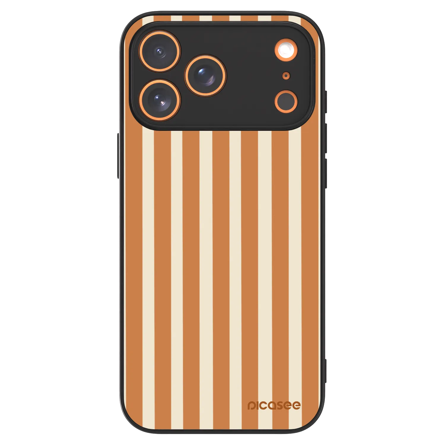 Picasee ULTIMATE CASE MagSafe za Apple iPhone 17 Pro Max - Orange lines