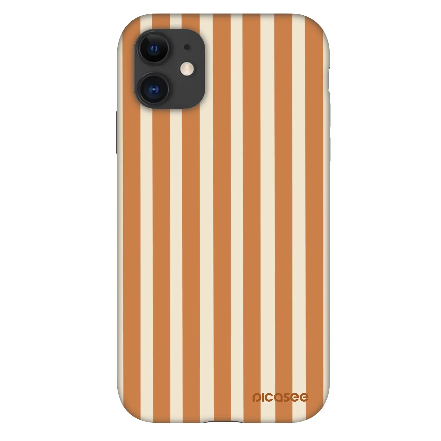 Picasee Fashion Case za Apple iPhone 11 - Orange lines