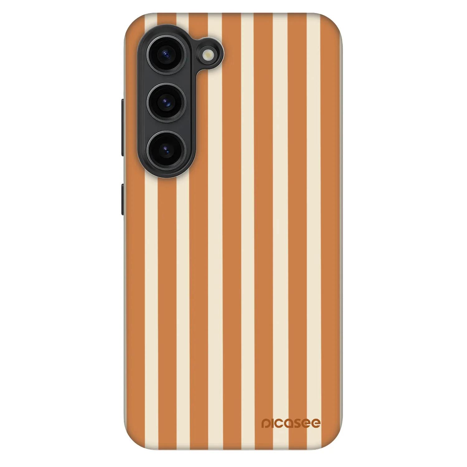 Picasee Fashion Case za Samsung Galaxy S23 5G - Orange lines
