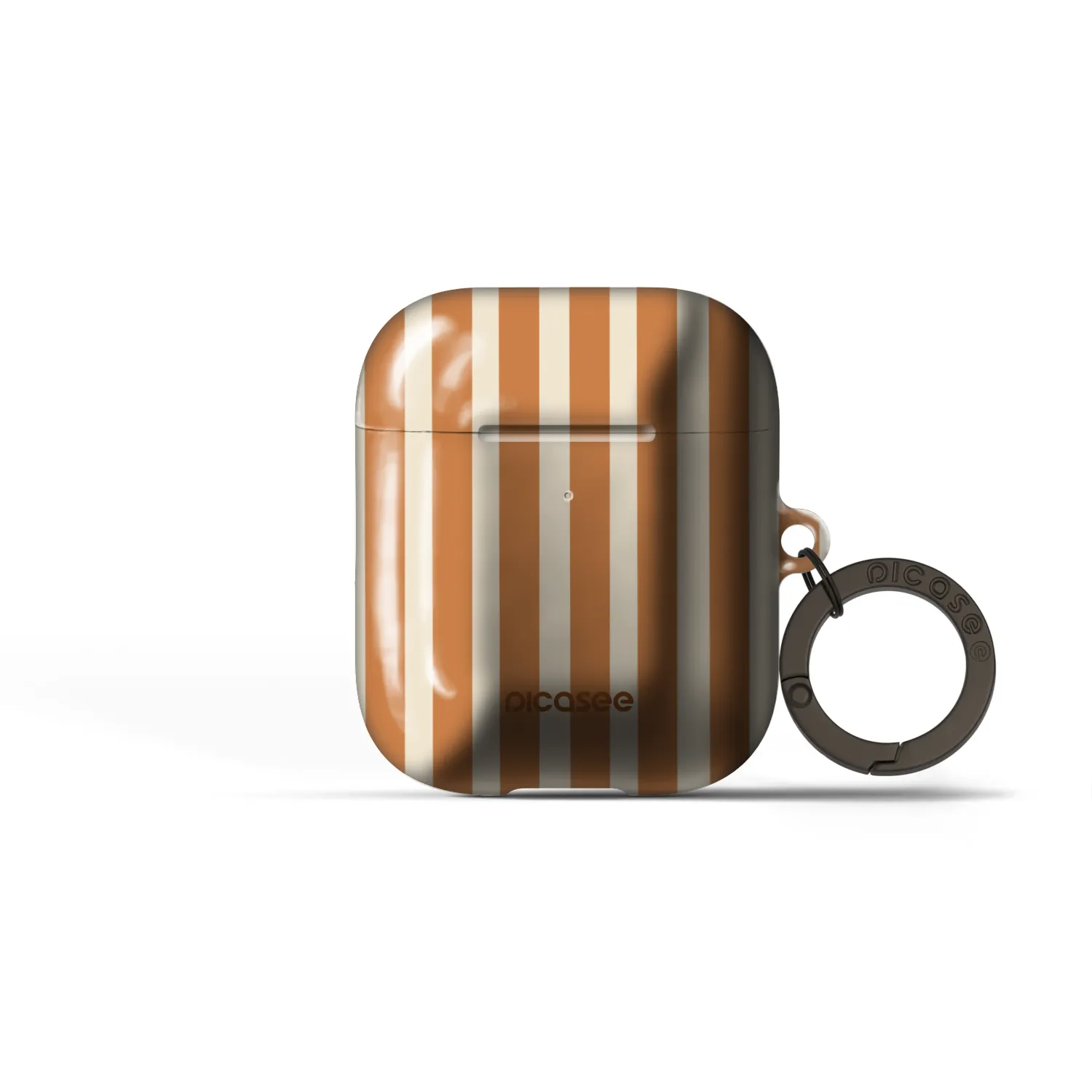 Picasee Obal pro Apple AirPods 2 - Orange lines