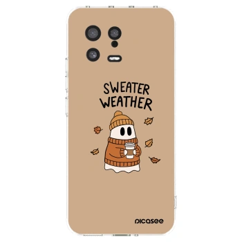 Picasee silikonska prozirna maskica za Xiaomi 13 - Sweater ghost
