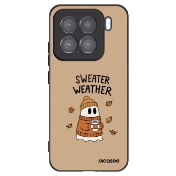 Picasee crna silikonska maskica za Xiaomi 15 - Sweater ghost