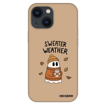 Maskica za Apple iPhone 13 mini - Sweater ghost