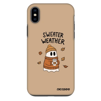Maskica za Apple iPhone XS Max - Sweater ghost