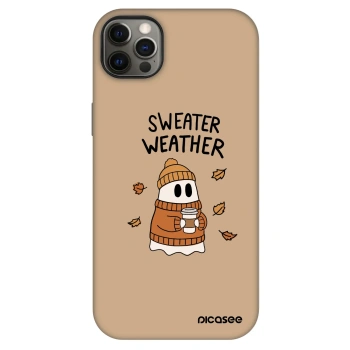 Maskica za Apple iPhone 12 Pro Max - Sweater ghost