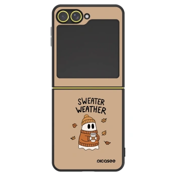 Maskica za Samsung Galaxy Z Flip7 FE 5G - Sweater ghost