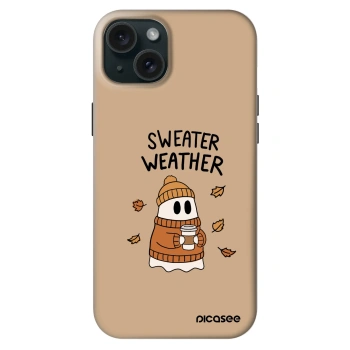Maskica za Apple iPhone 15 Plus - Sweater ghost