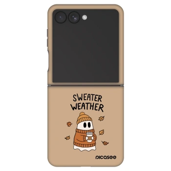 Maskica za Samsung Galaxy Z Flip7 5G - Sweater ghost