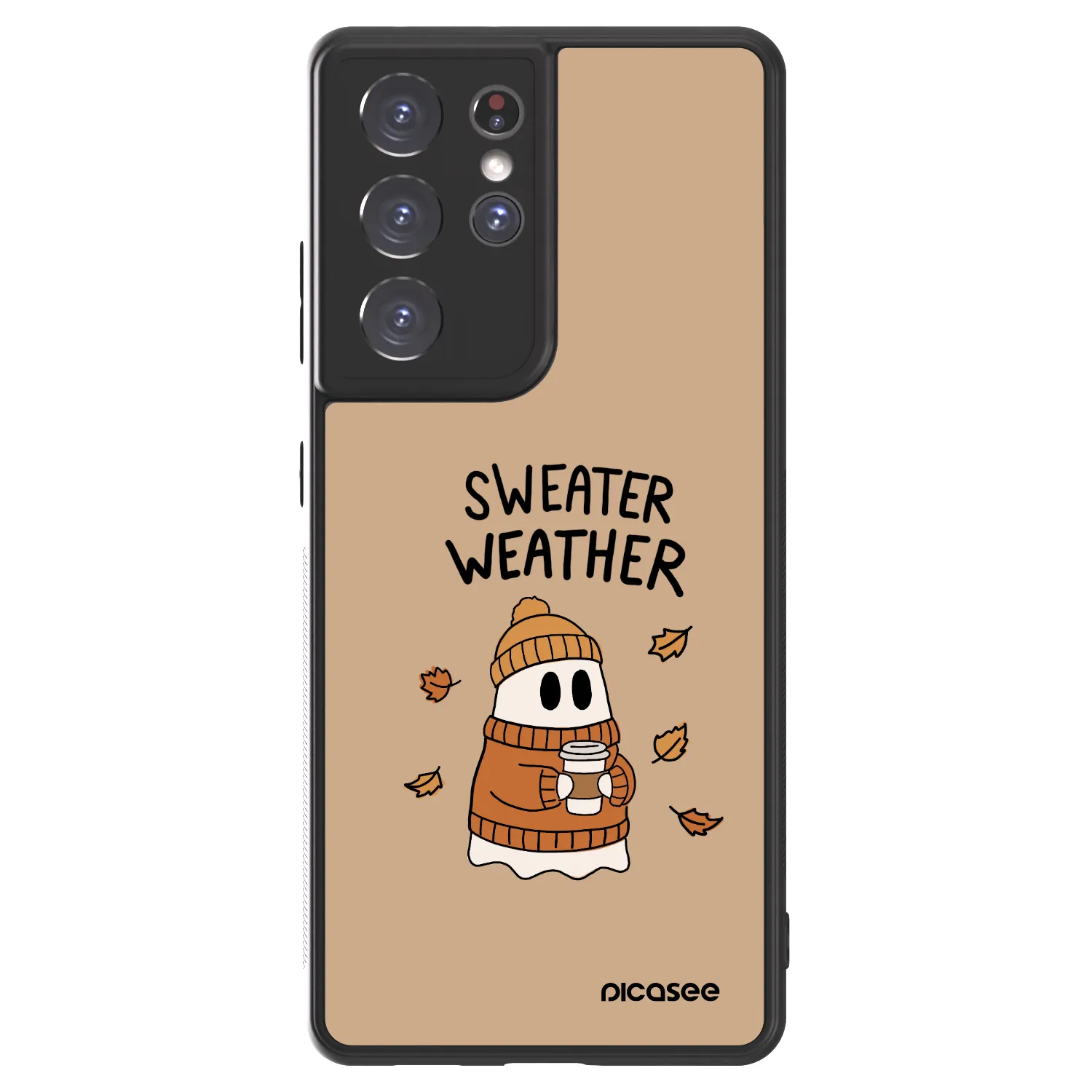 Picasee ULTIMATE CASE za Samsung Galaxy S21 Ultra 5G G998B - Sweater ghost