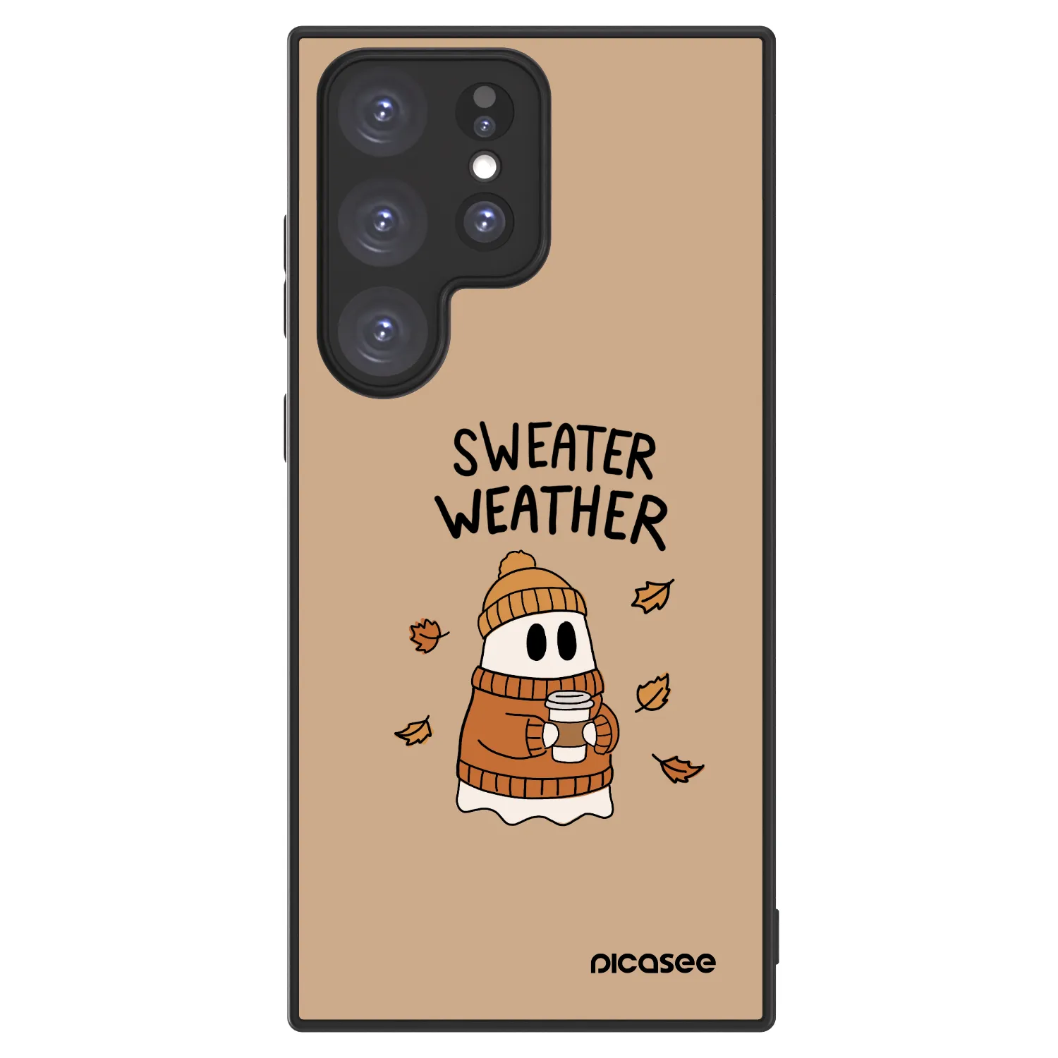 Picasee ULTIMATE CASE PowerShare za Samsung Galaxy S23 Ultra 5G - Sweater ghost