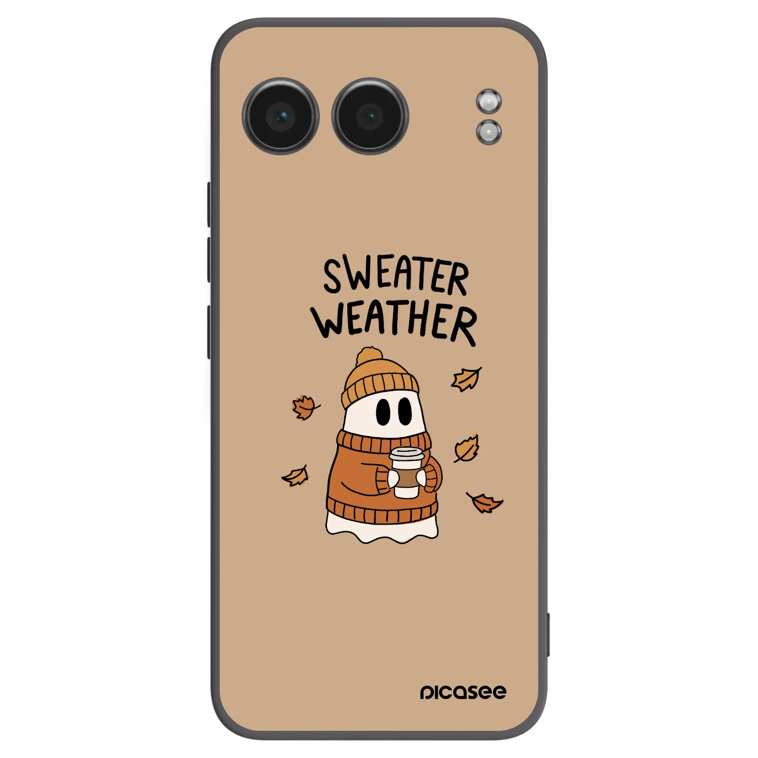 Picasee crna silikonska maskica za OnePlus Nord 4 - Sweater ghost
