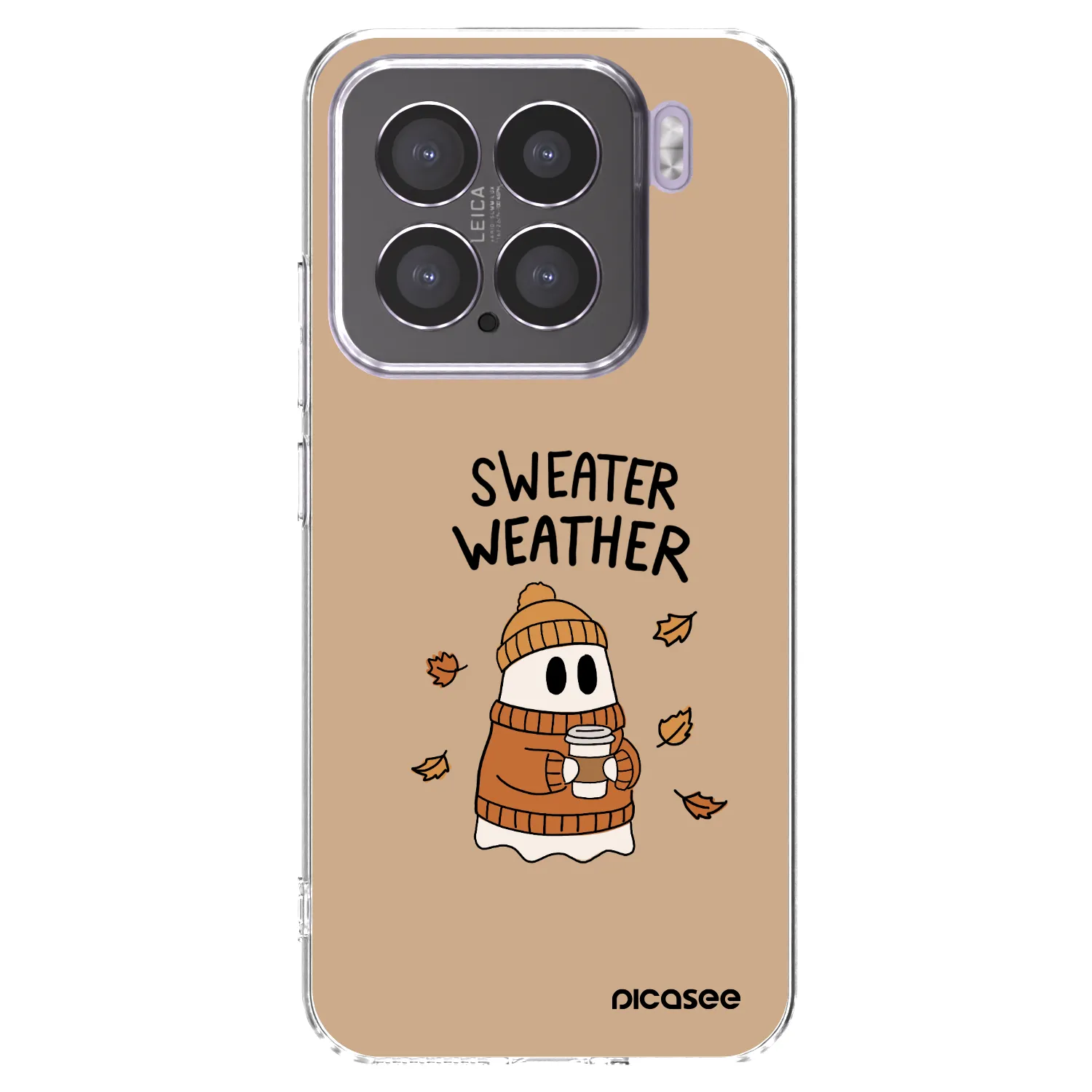 Picasee silikonska prozirna maskica za Xiaomi 15 - Sweater ghost