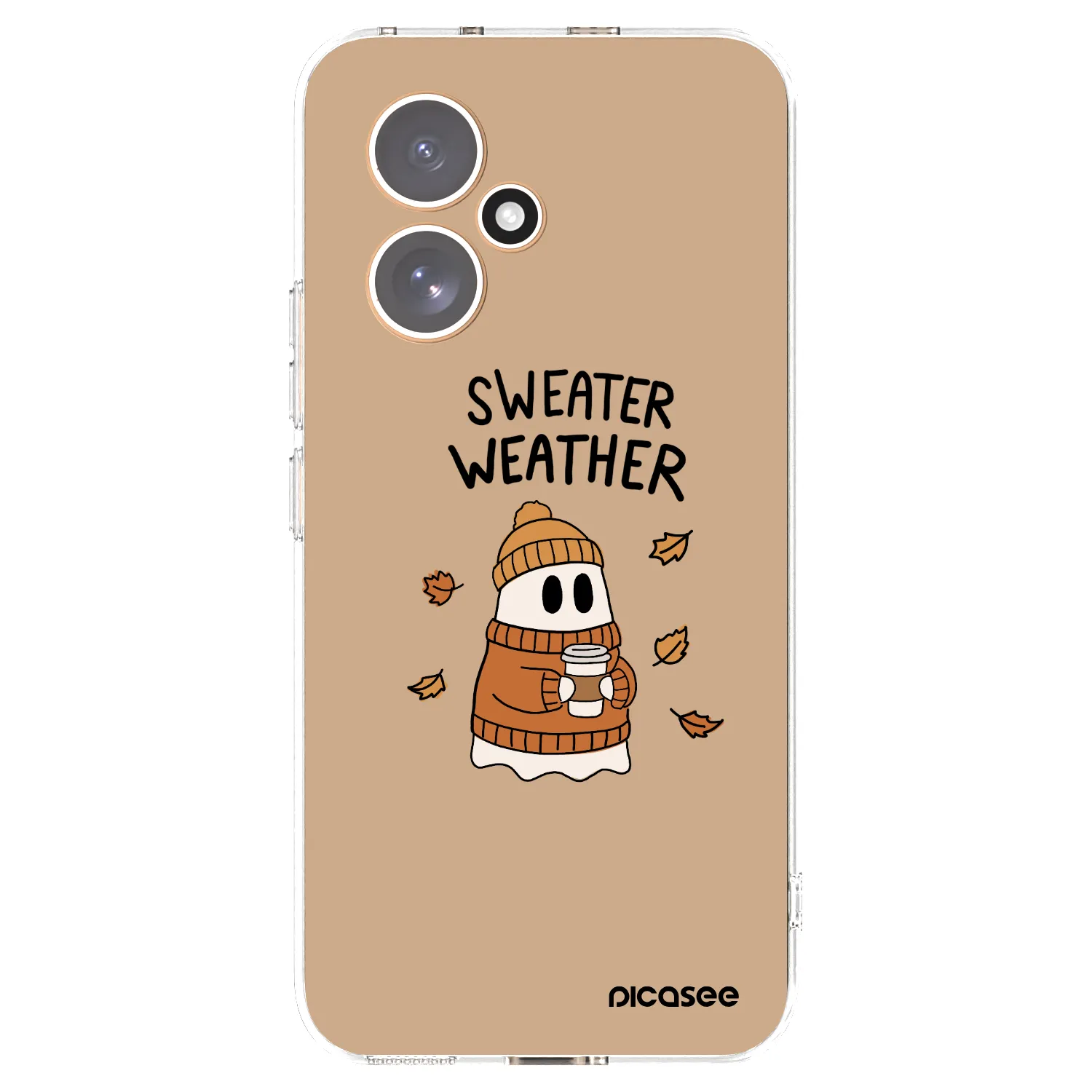 Picasee silikonska prozirna maskica za Honor 400 5G - Sweater ghost