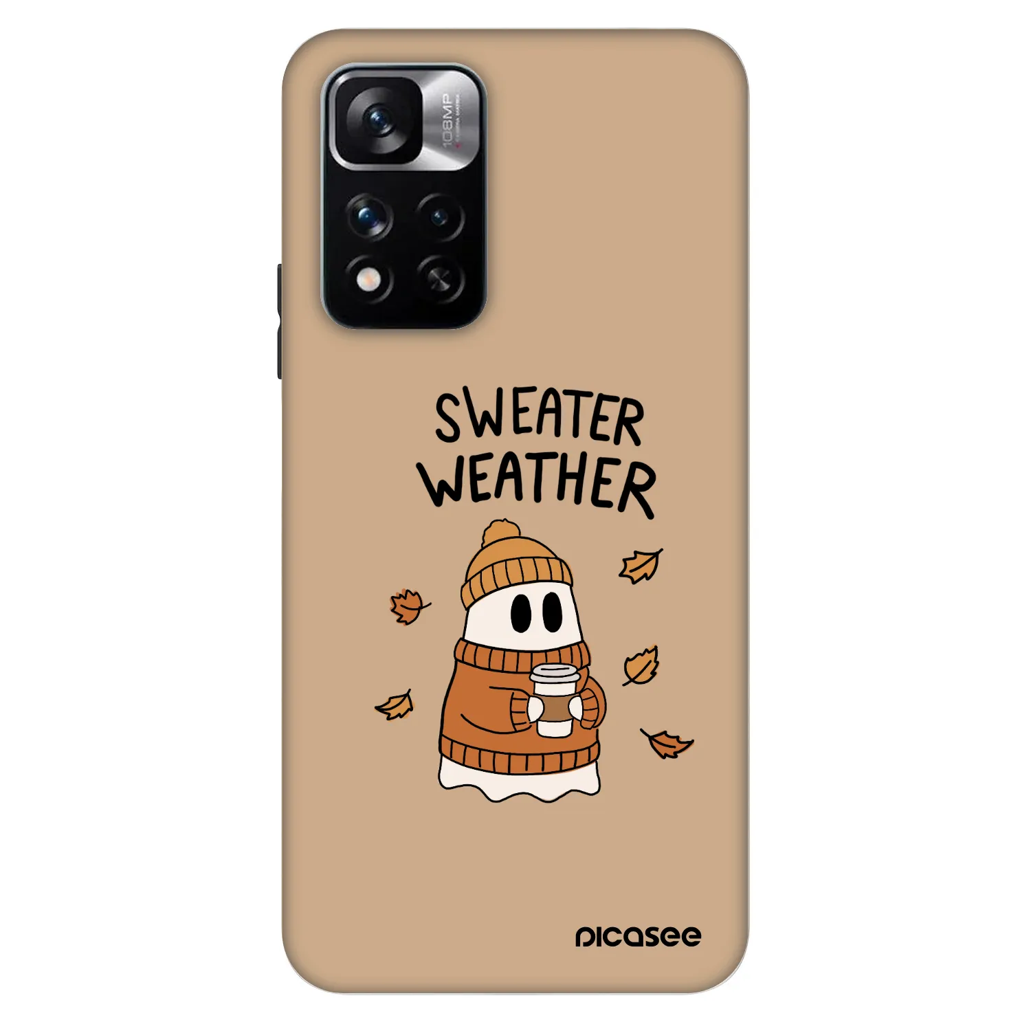 Picasee Fashion Case za Xiaomi Redmi Note 11 Pro 5G - Sweater ghost